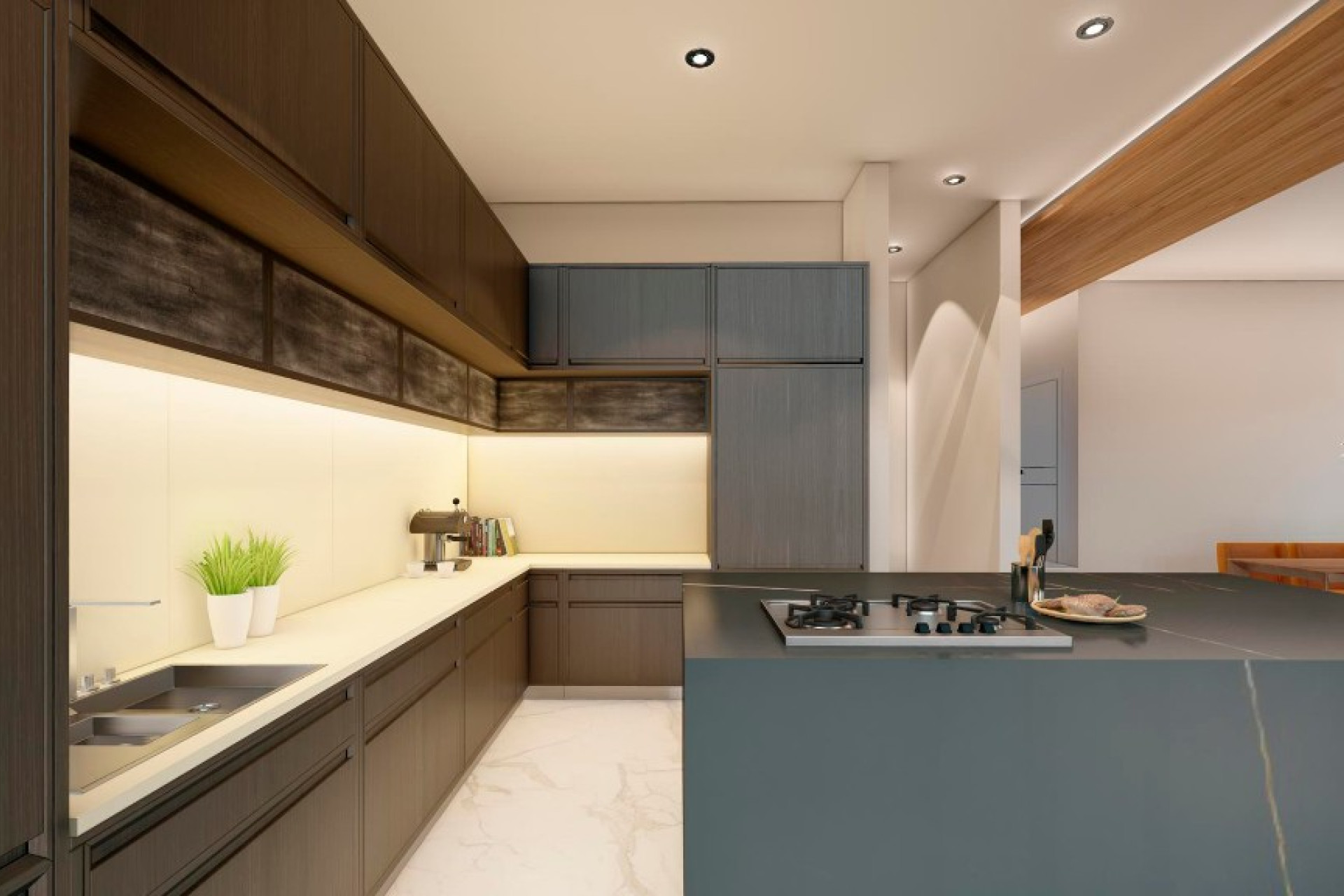 Obra nueva - 3. Casa pareada - Benidorm - Costa Blanca Norte 