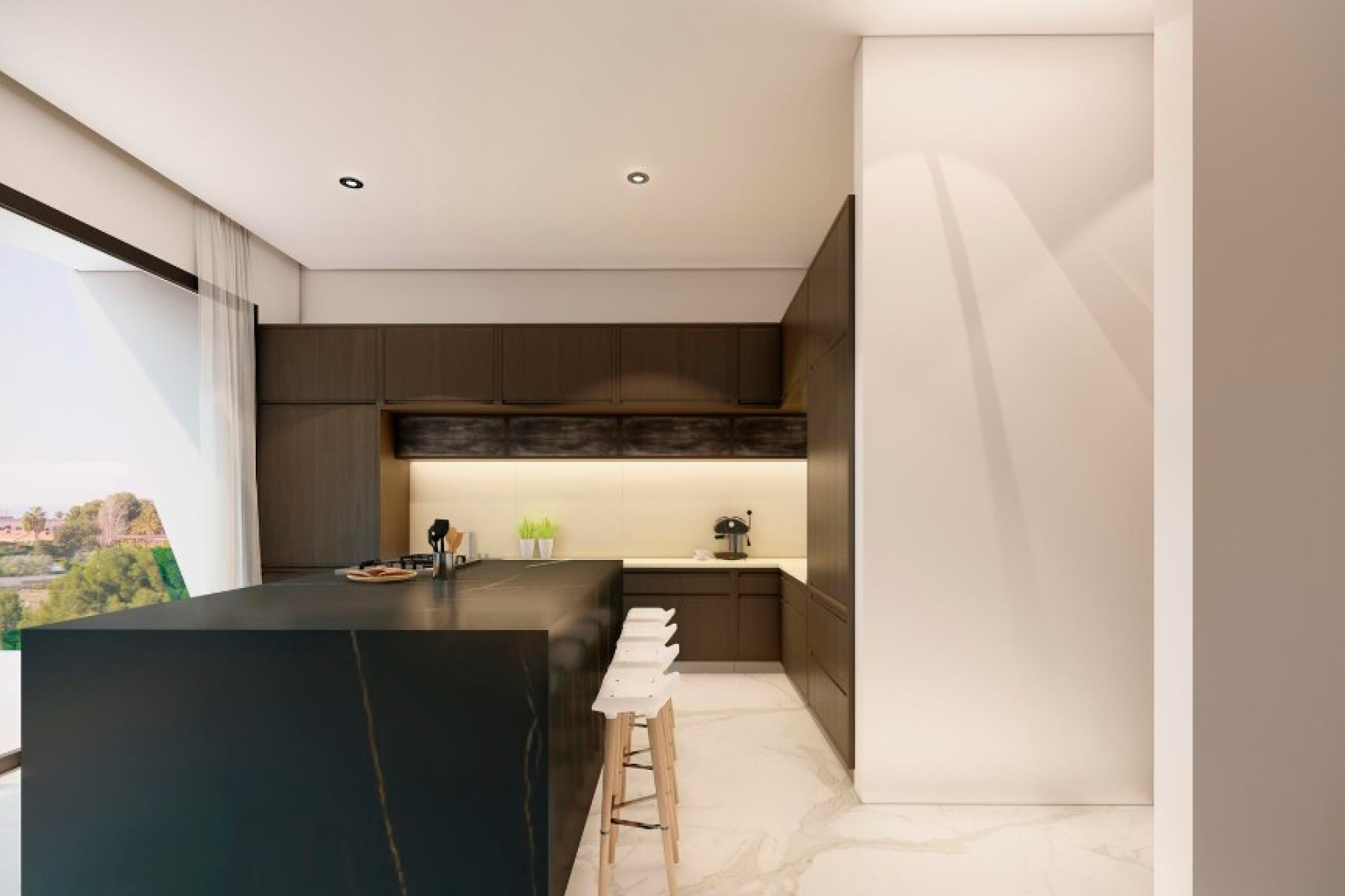 Obra nueva - 3. Casa pareada - Benidorm - Costa Blanca Norte 