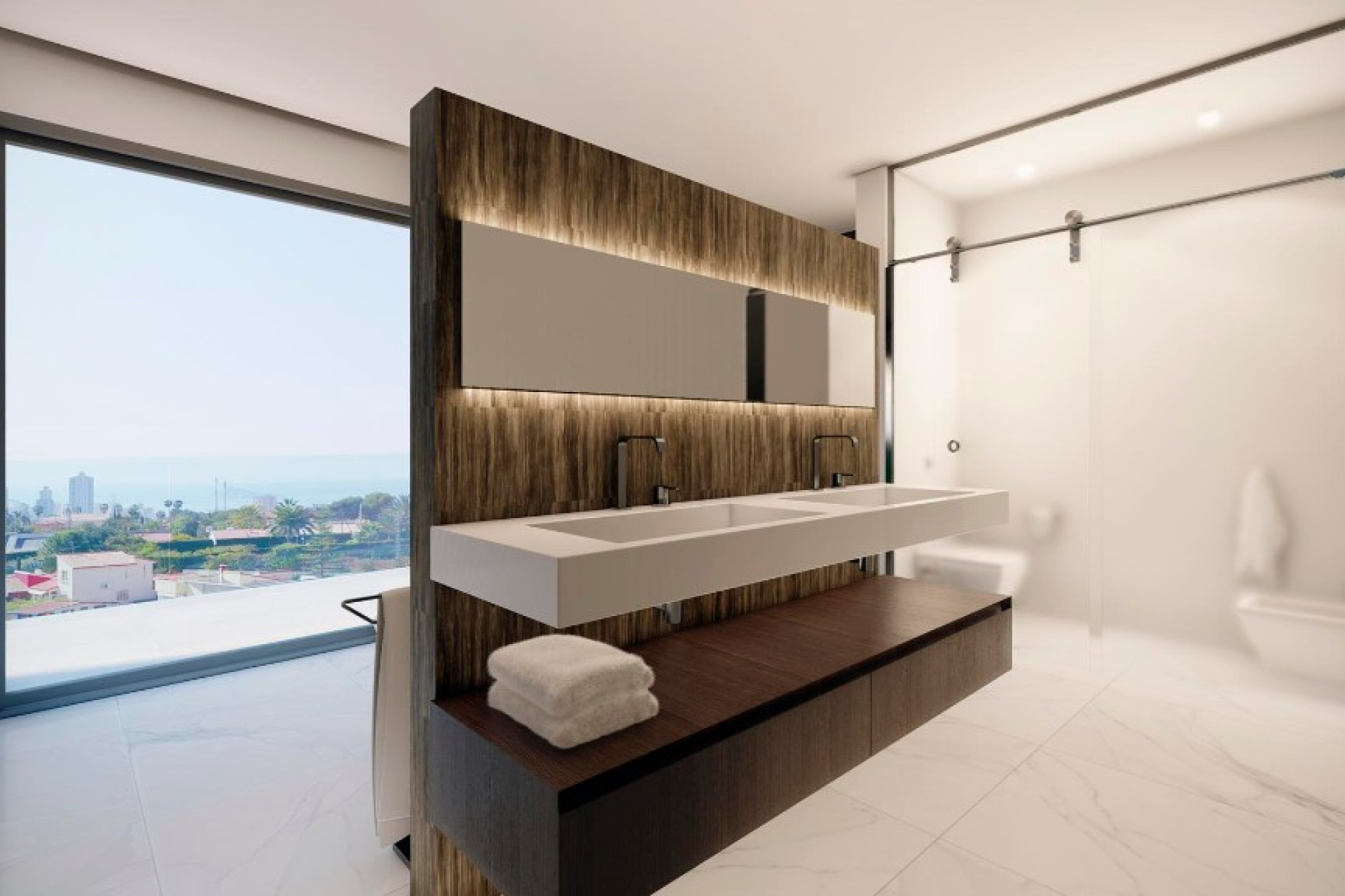 Obra nueva - 3. Casa pareada - Benidorm - Costa Blanca Norte 