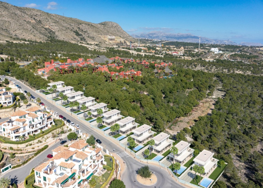 Obra nueva - 3. Casa pareada - Benidorm - Costa Blanca Norte 