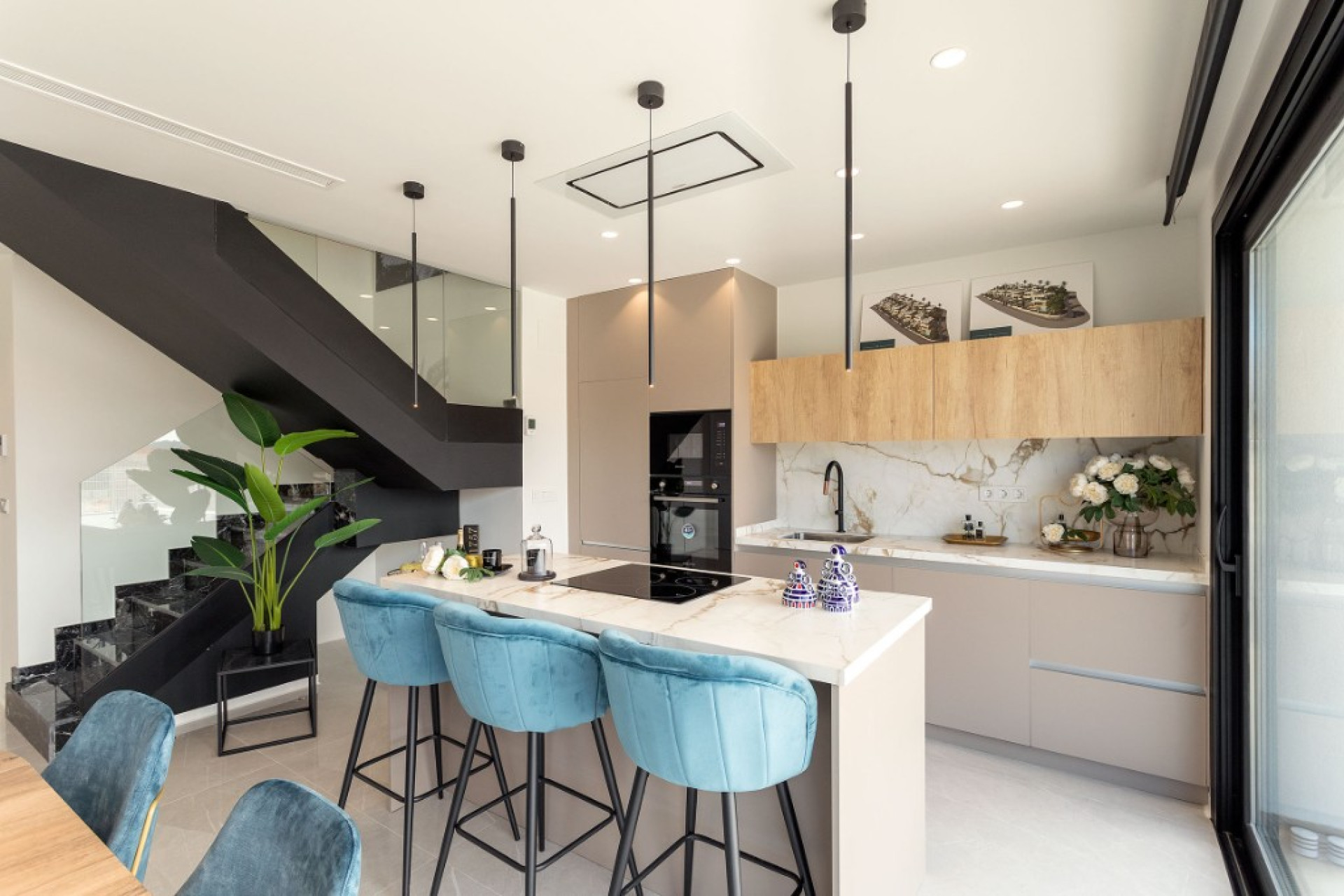 Obra nueva - 3. Casa pareada - Benidorm - Costa Blanca Norte 