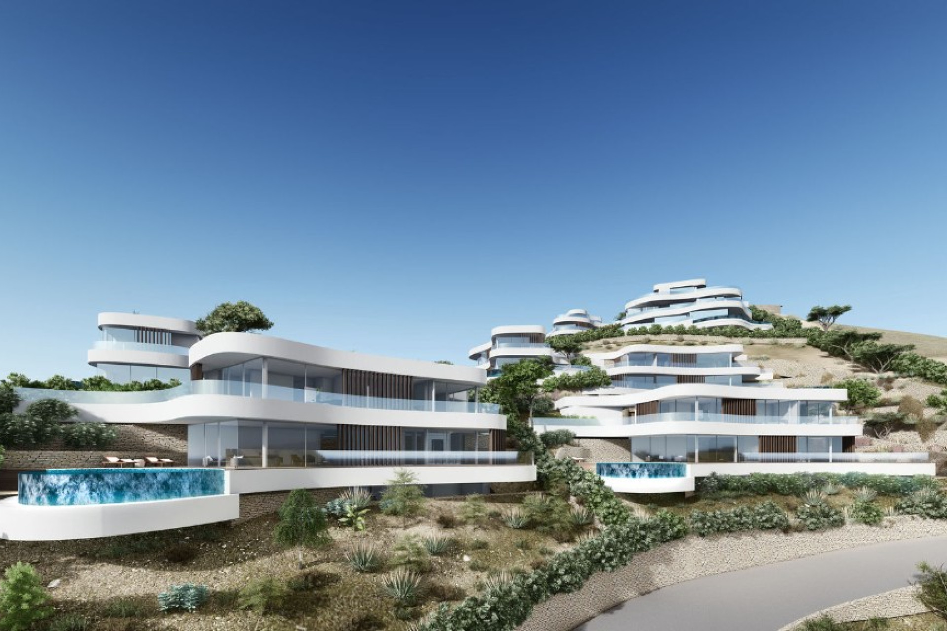 Obra nueva - 3. Casa pareada - Benidorm - Costa Blanca Norte 