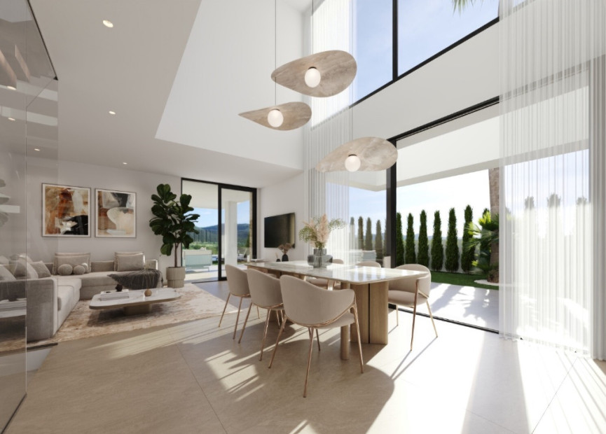 Obra nueva - 3. Casa pareada - Benidorm - Costa Blanca Norte 