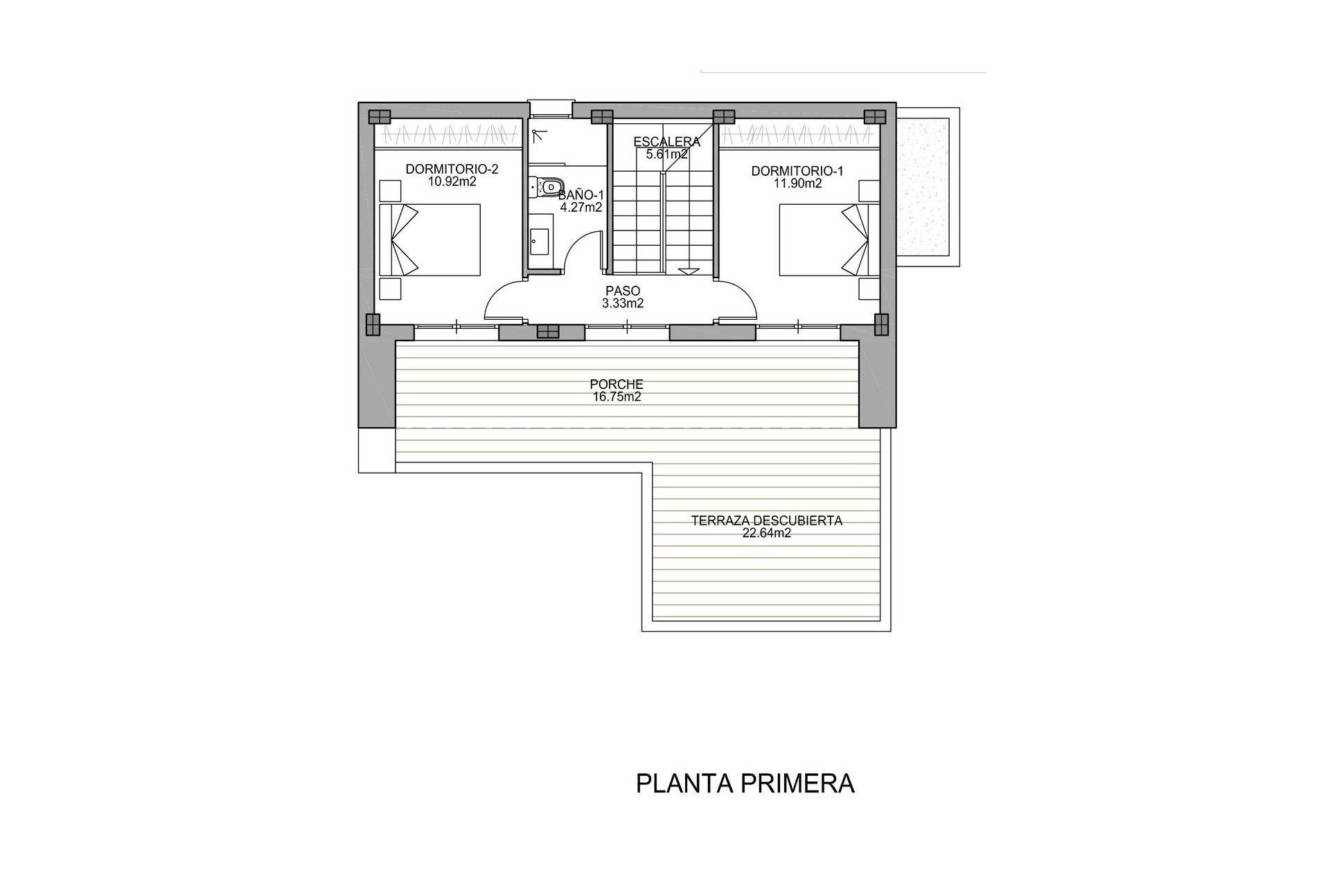 Obra nueva - 3. Casa pareada - Benijofar - Costa Blanca Sur