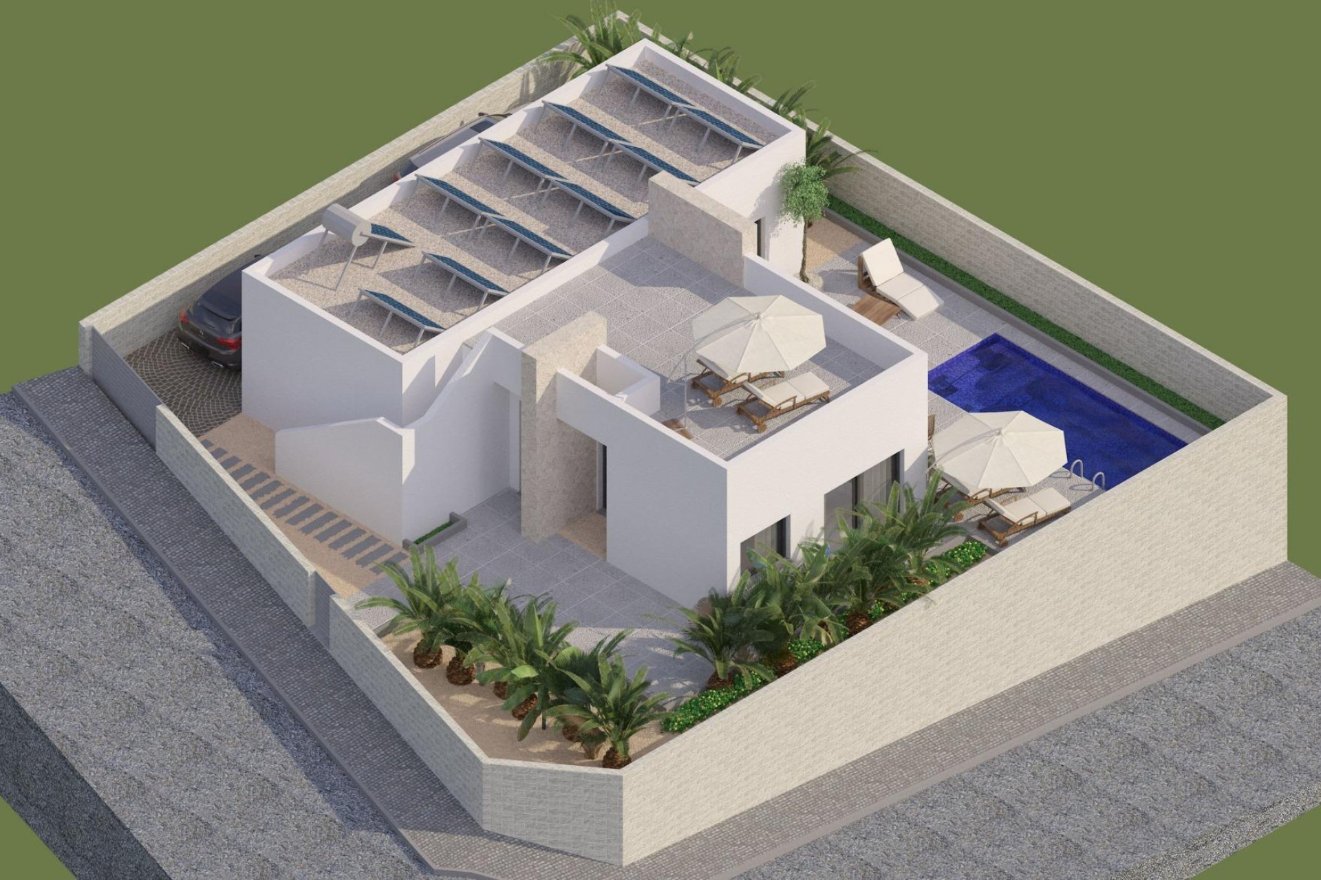 Obra nueva - 3. Casa pareada - Benijofar - Costa Blanca Sur