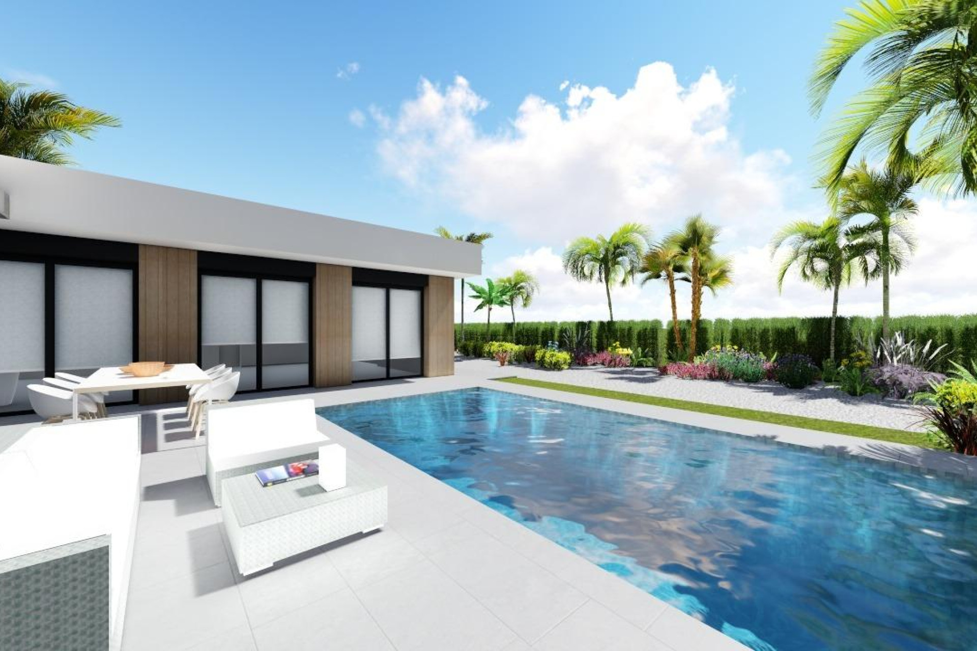 Obra nueva - 3. Casa pareada - Calasparra - Costa Calida