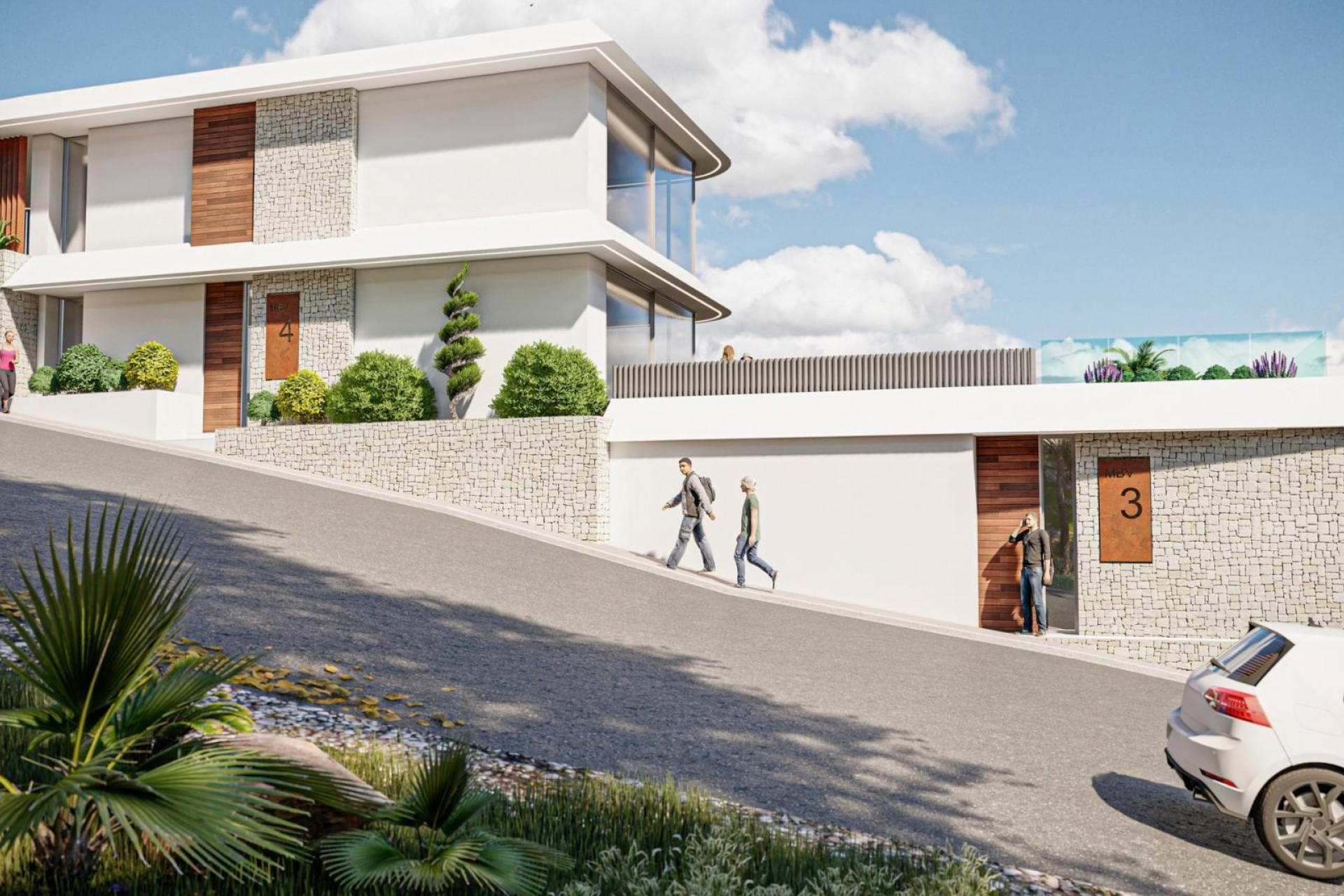 Obra nueva - 3. Casa pareada - Calpe - Costa Blanca Norte 