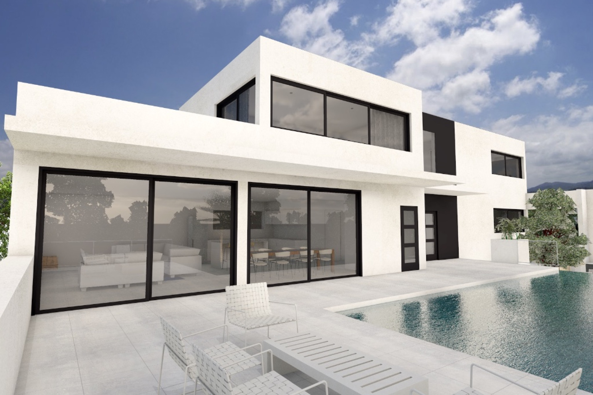 Obra nueva - 3. Casa pareada - Calpe - Costa Blanca Norte 