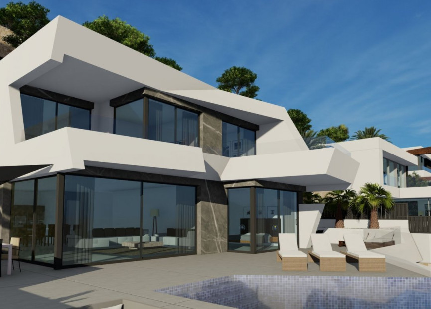 Obra nueva - 3. Casa pareada - Calpe - Costa Blanca Norte 