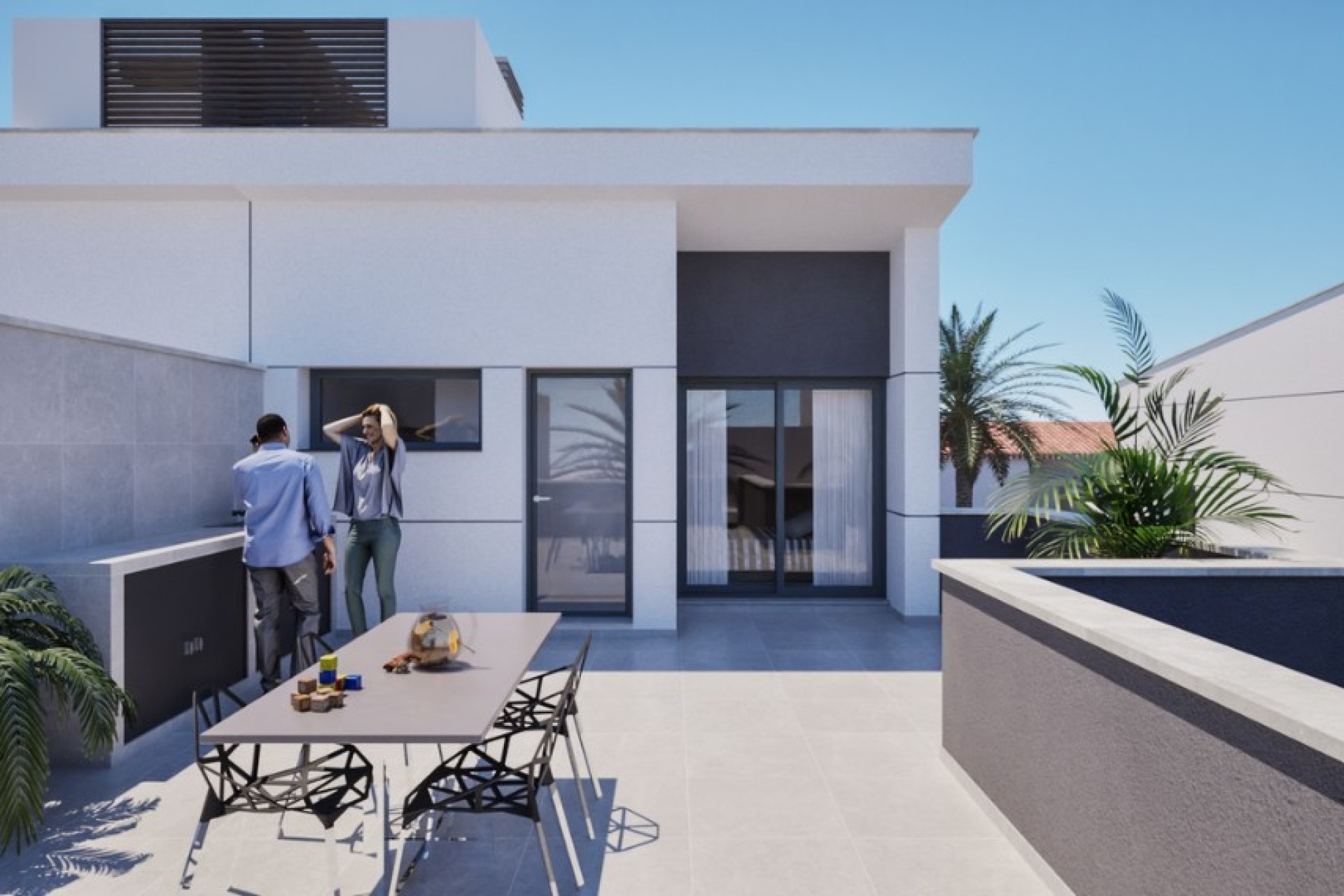 Obra nueva - 3. Casa pareada - Cartagena - Costa Calida