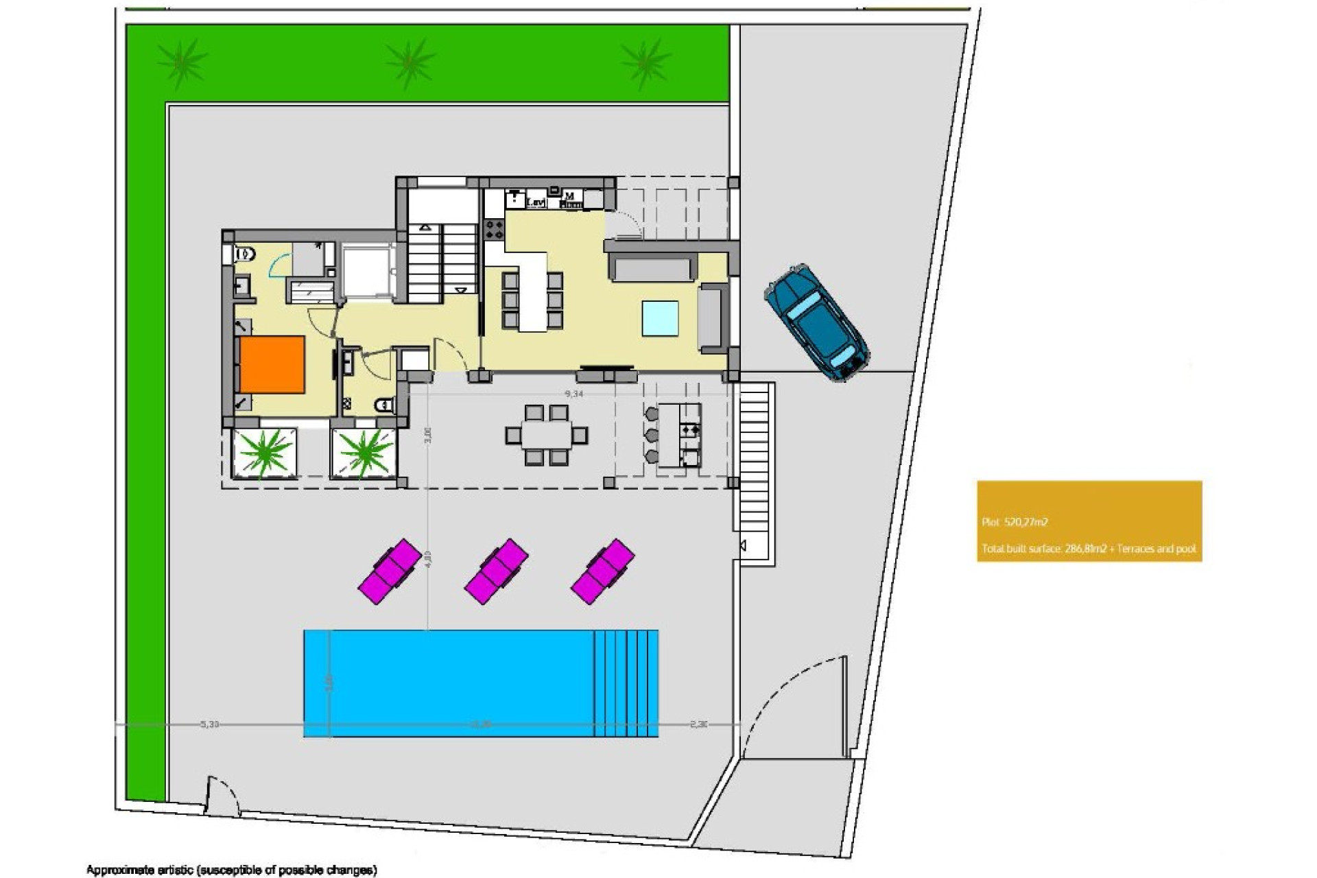 Obra nueva - 3. Casa pareada - Ciudad Quesada - Costa Blanca Sur