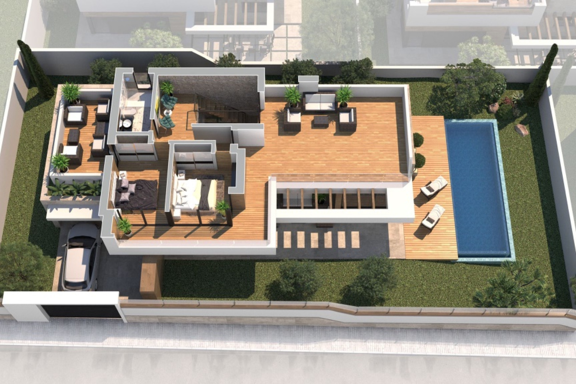 Obra nueva - 3. Casa pareada - Ciudad Quesada - Costa Blanca Sur