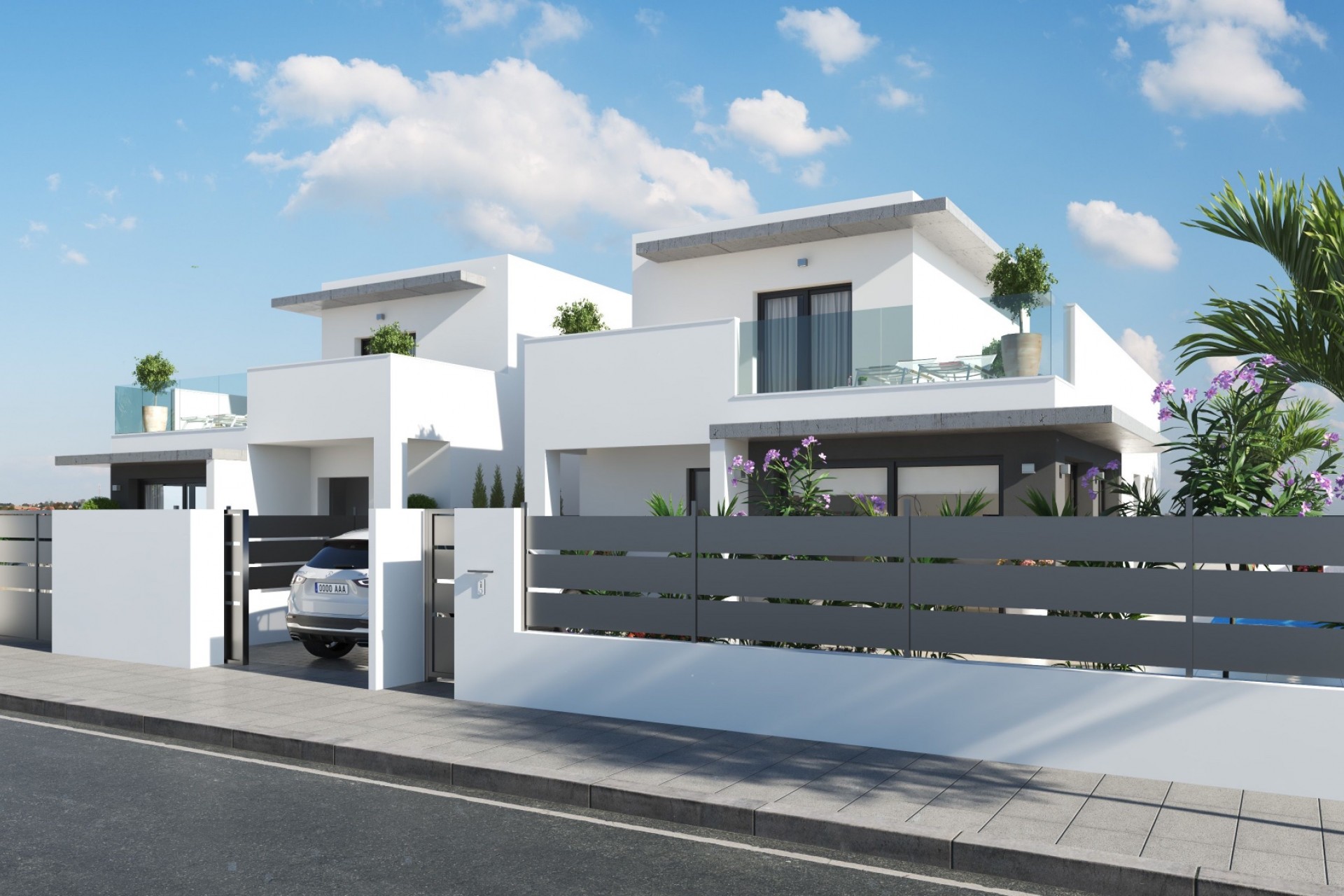 Obra nueva - 3. Casa pareada - Daya Nueva - Costa Blanca Sur