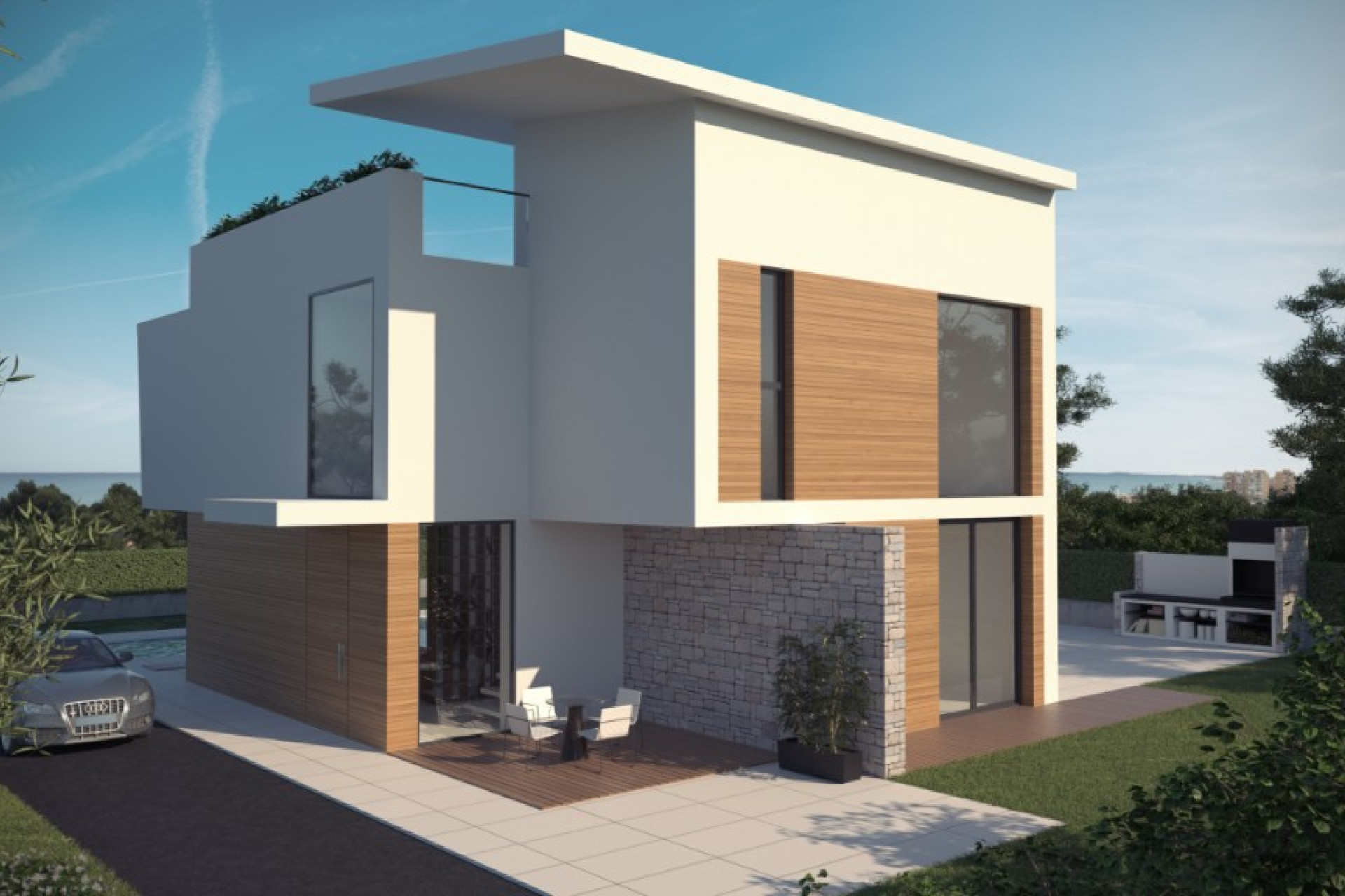 Obra nueva - 3. Casa pareada - Dehesa de Campoamor - Costa Blanca Sur