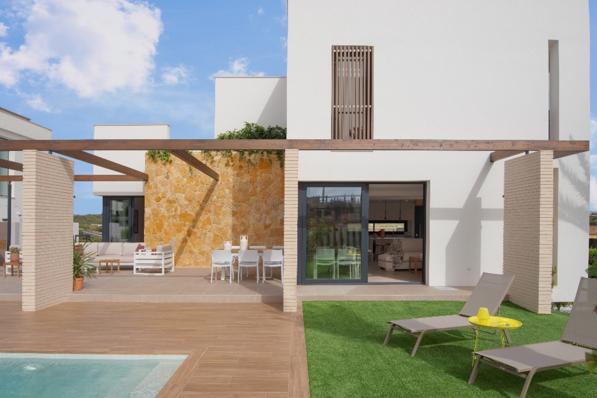 Obra nueva - 3. Casa pareada - Dehesa de Campoamor - Costa Blanca Sur