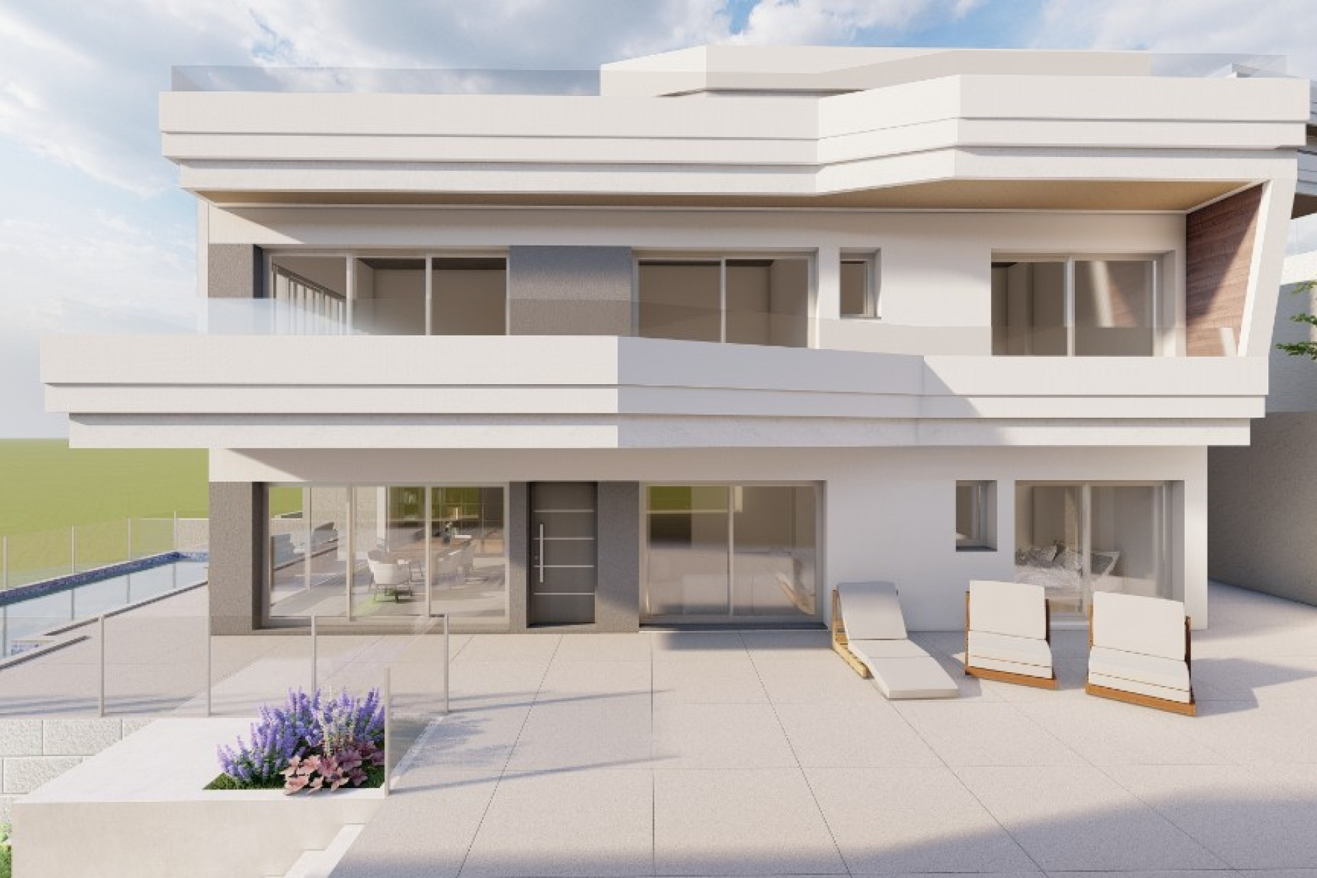Obra nueva - 3. Casa pareada - Dehesa de Campoamor - Costa Blanca Sur