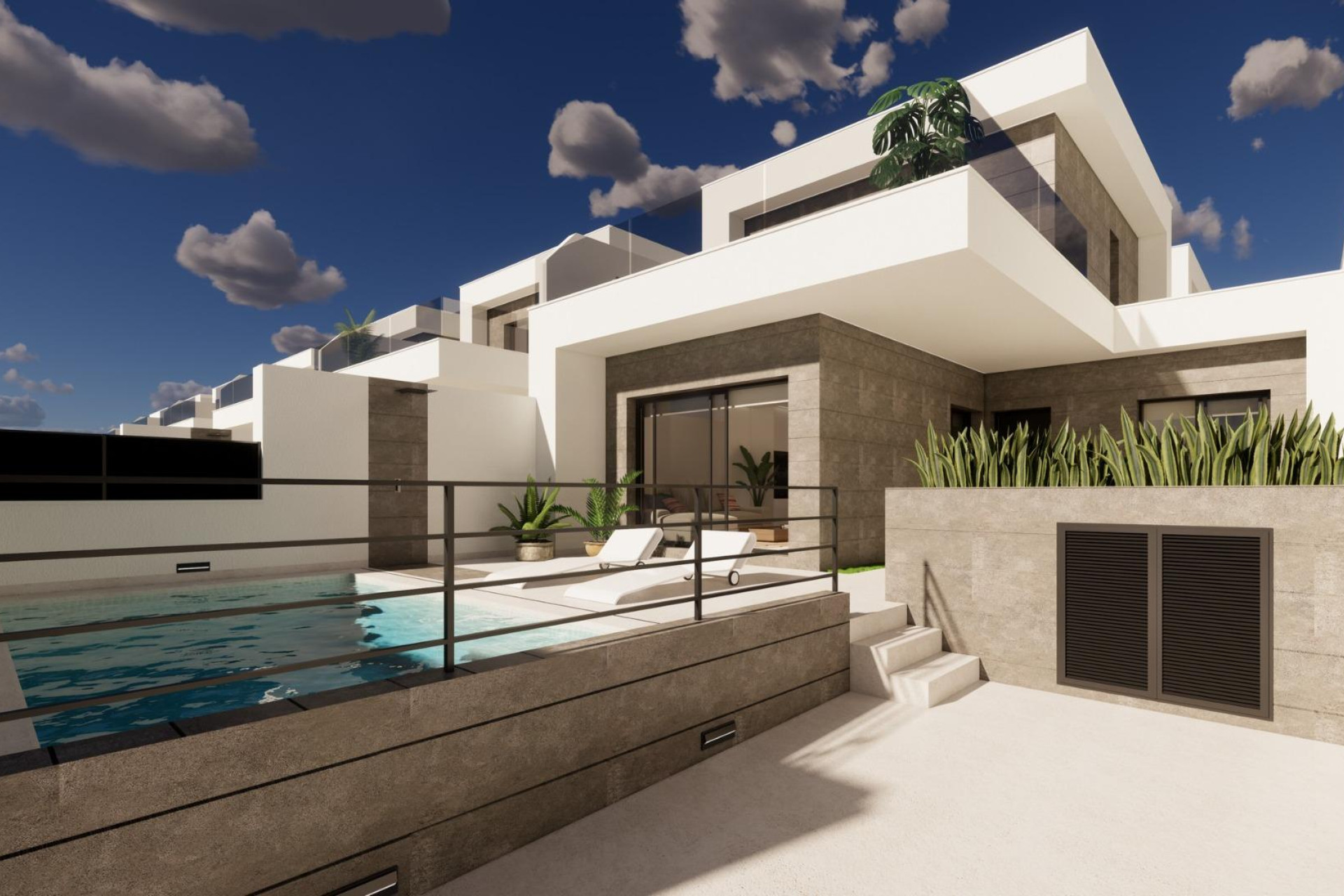 Obra nueva - 3. Casa pareada - Dolores - Costa Blanca Sur