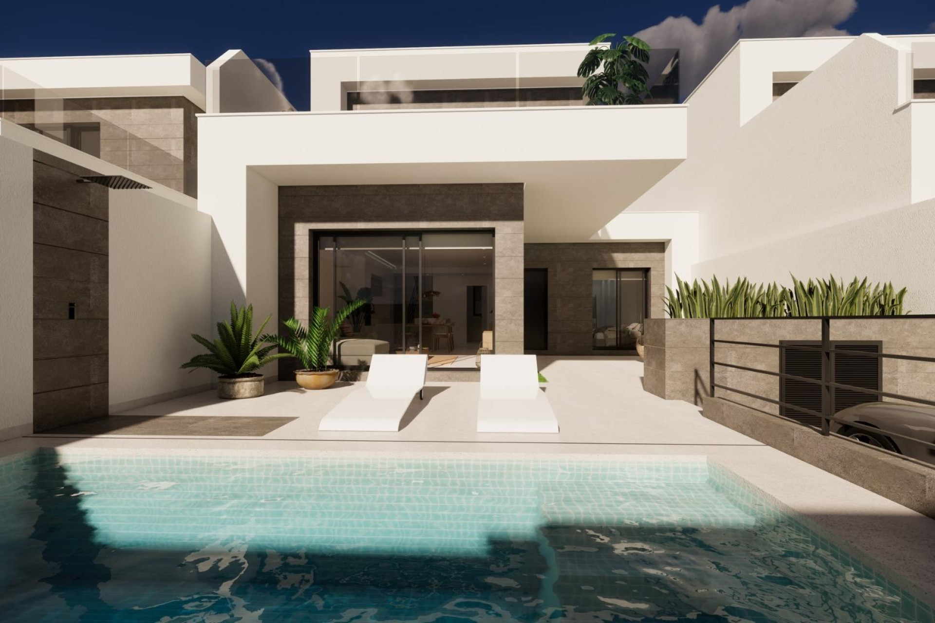 Obra nueva - 3. Casa pareada - Dolores - Costa Blanca Sur