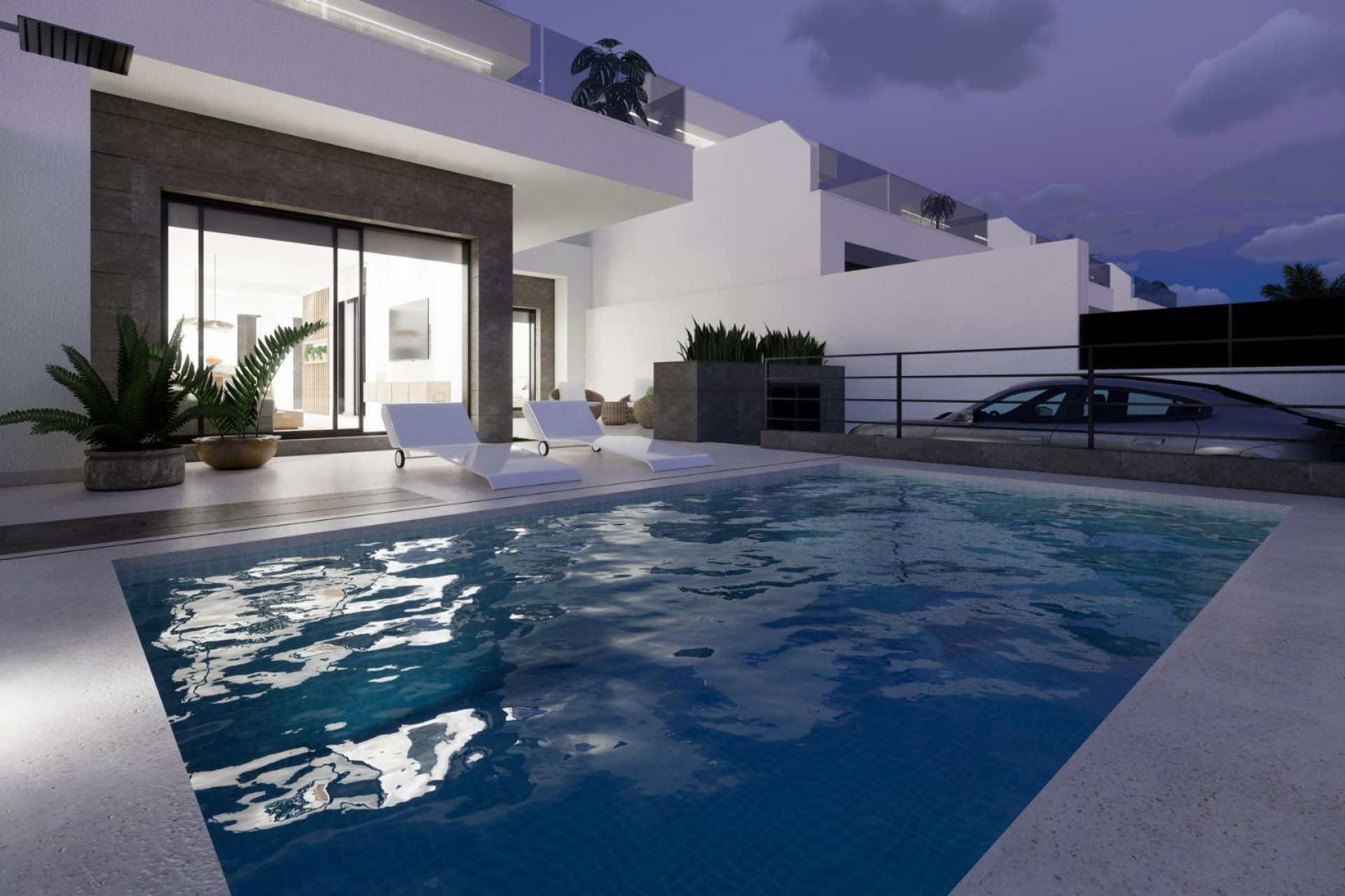 Obra nueva - 3. Casa pareada - Dolores - Costa Blanca Sur