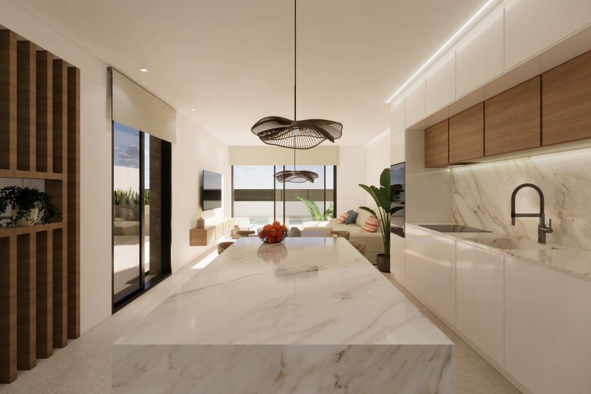 Obra nueva - 3. Casa pareada - Dolores - Costa Blanca Sur