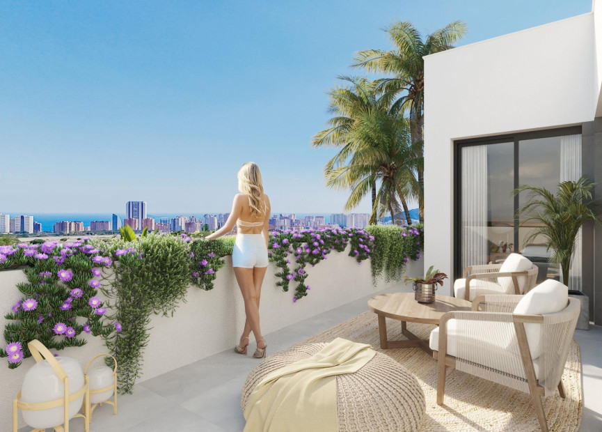 Obra nueva - 3. Casa pareada - Finestrat - Costa Blanca Norte 