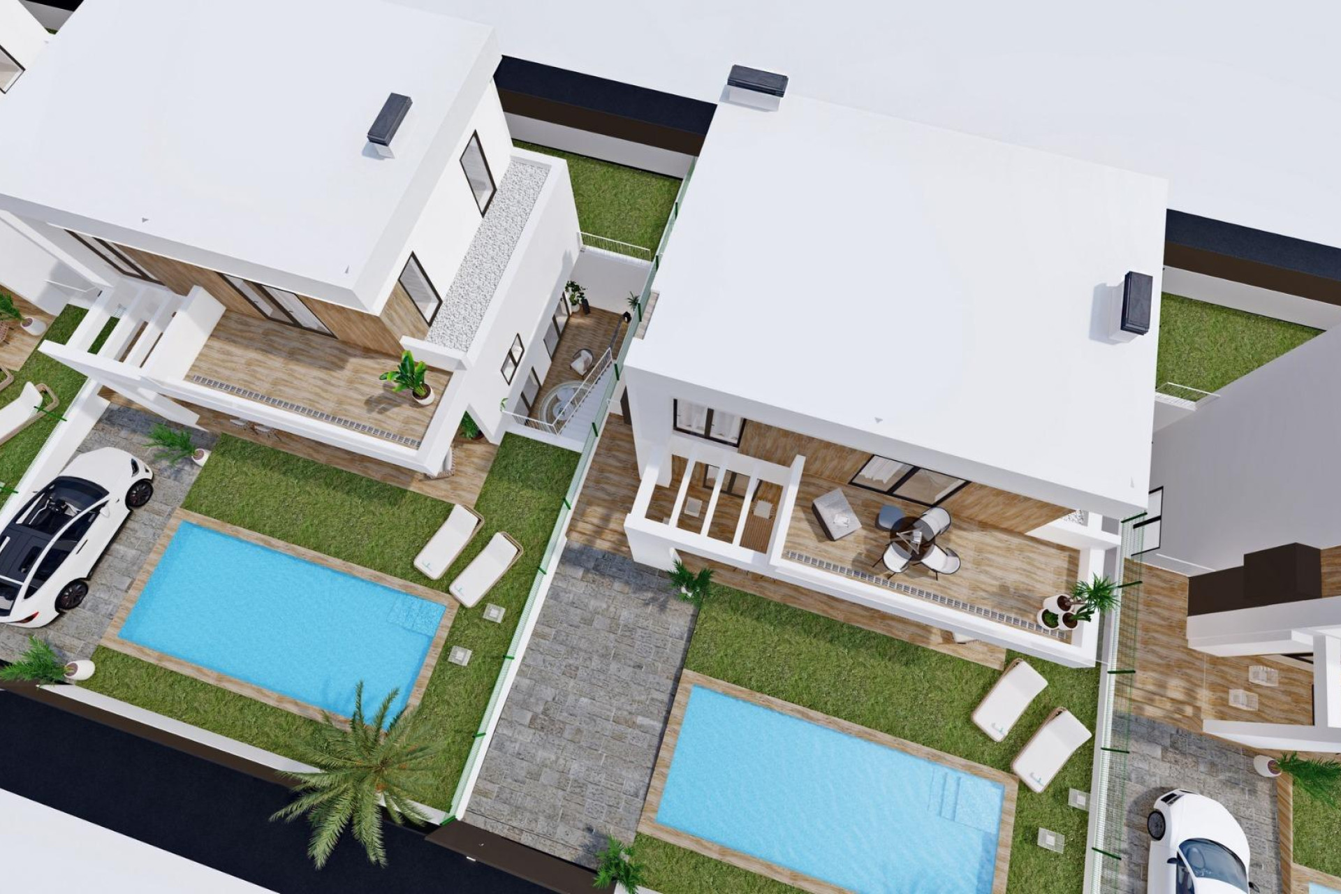 Obra nueva - 3. Casa pareada - Finestrat - Costa Blanca Norte 