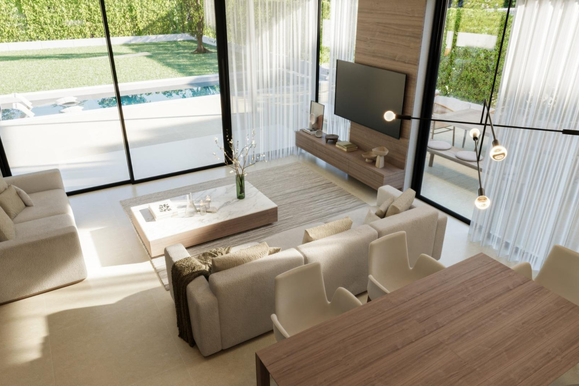 Obra nueva - 3. Casa pareada - Finestrat - Costa Blanca Norte 