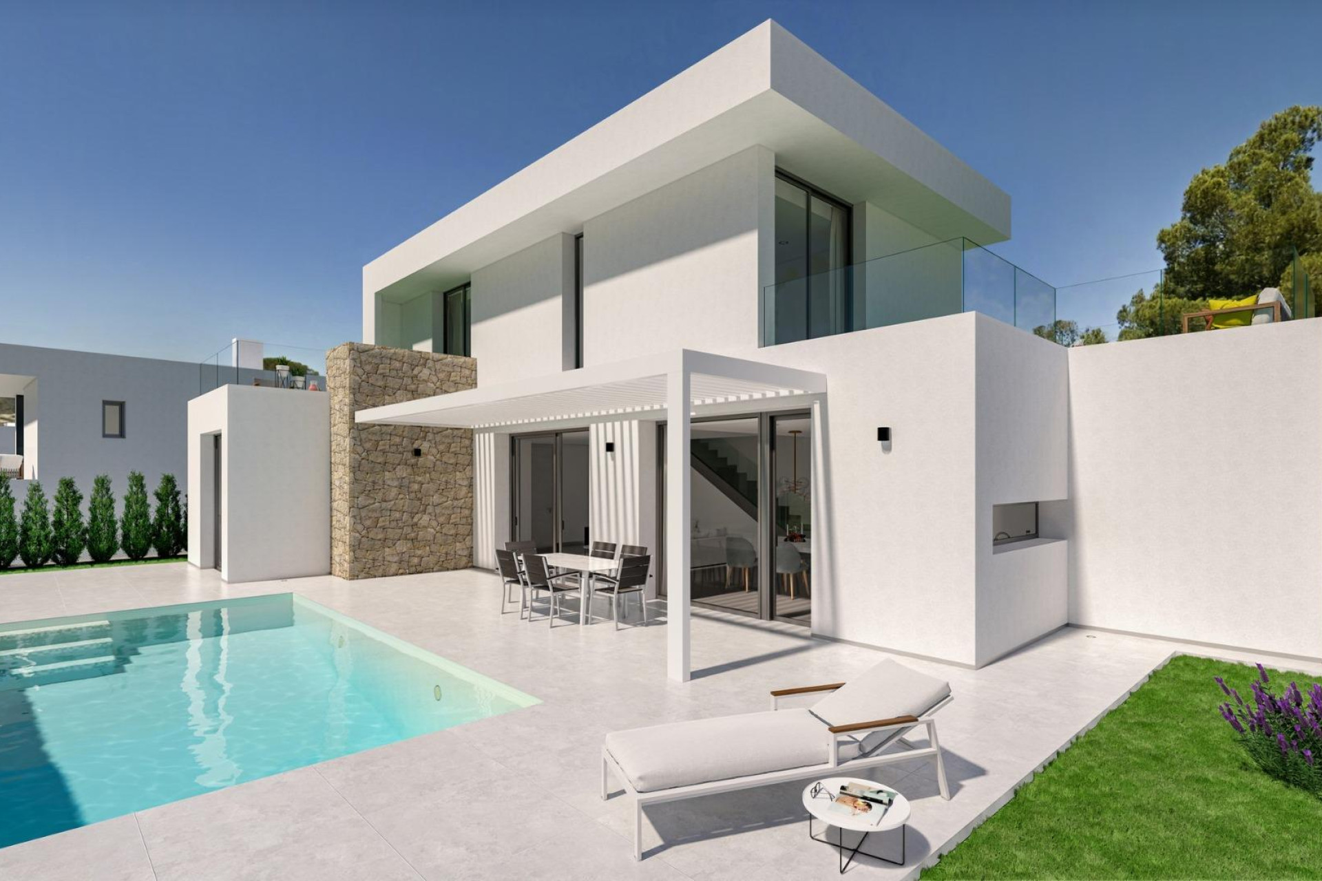 Obra nueva - 3. Casa pareada - Finestrat - Costa Blanca Norte 