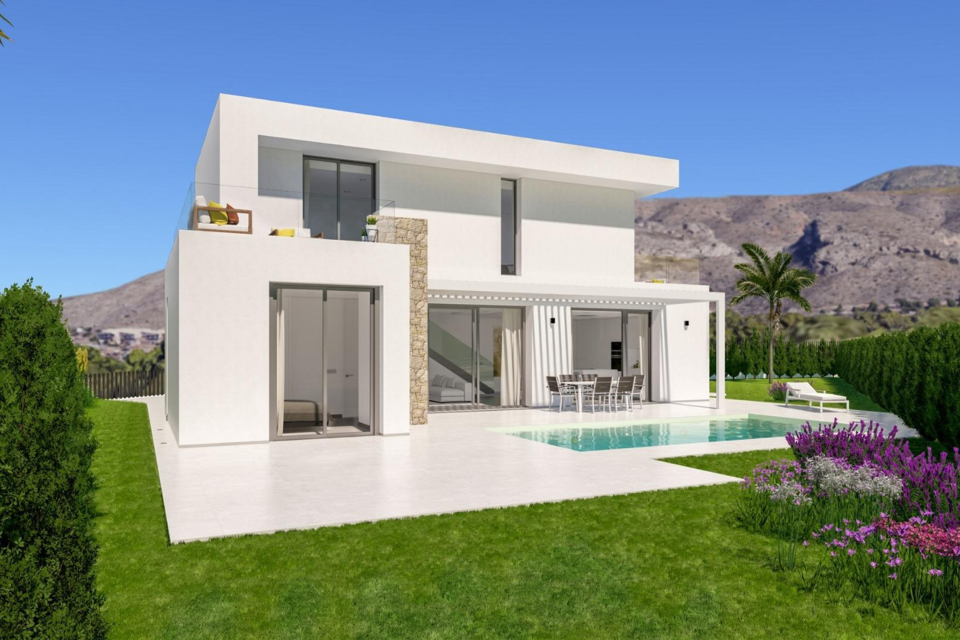 Obra nueva - 3. Casa pareada - Finestrat - Costa Blanca Norte 