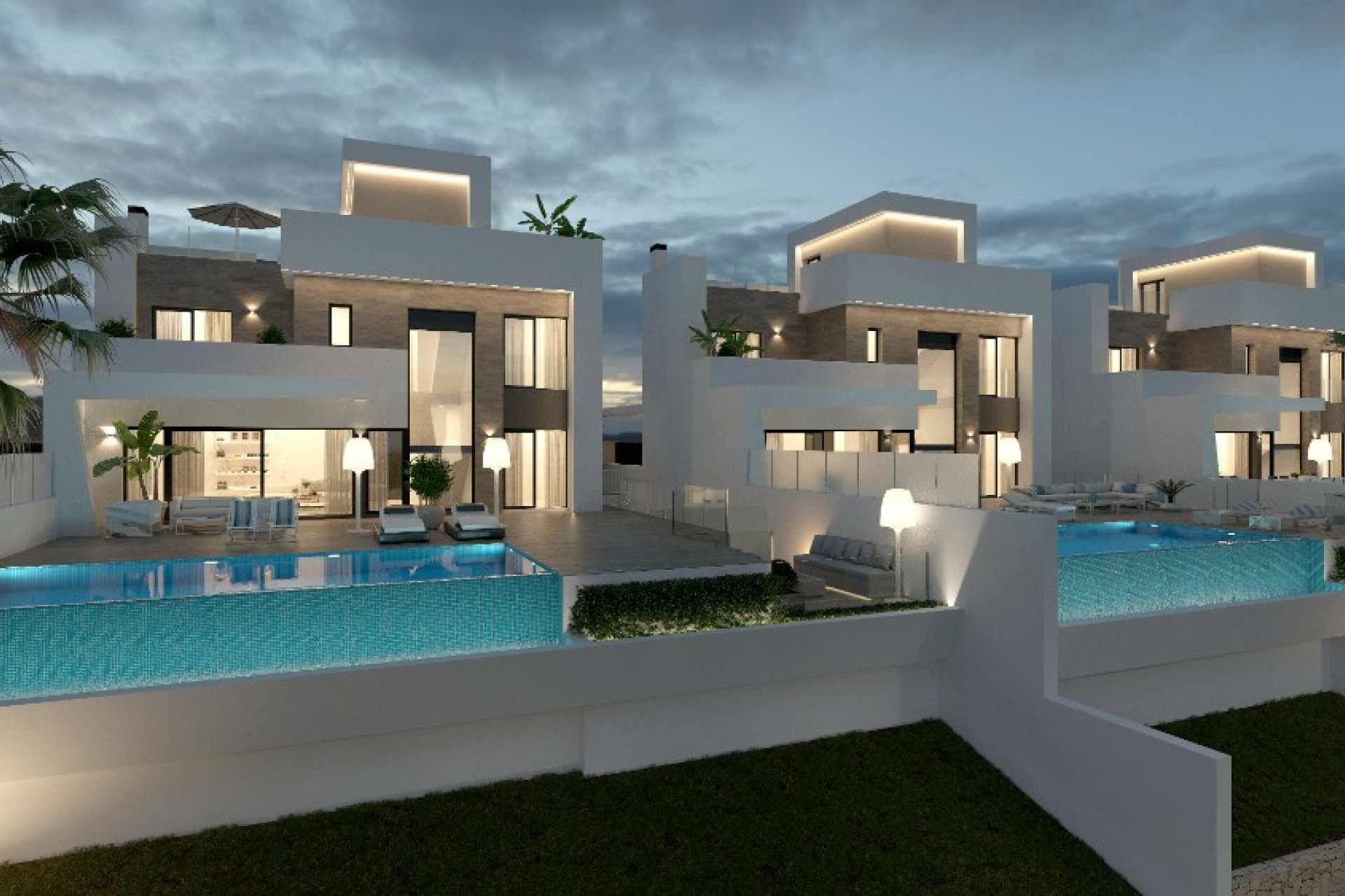 Obra nueva - 3. Casa pareada - Finestrat - Costa Blanca Norte 
