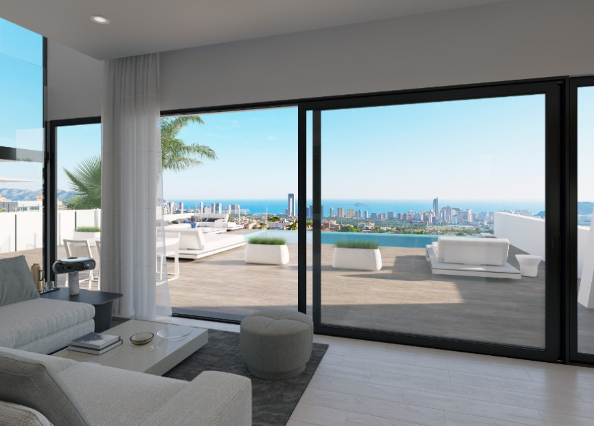 Obra nueva - 3. Casa pareada - Finestrat - Costa Blanca Norte 