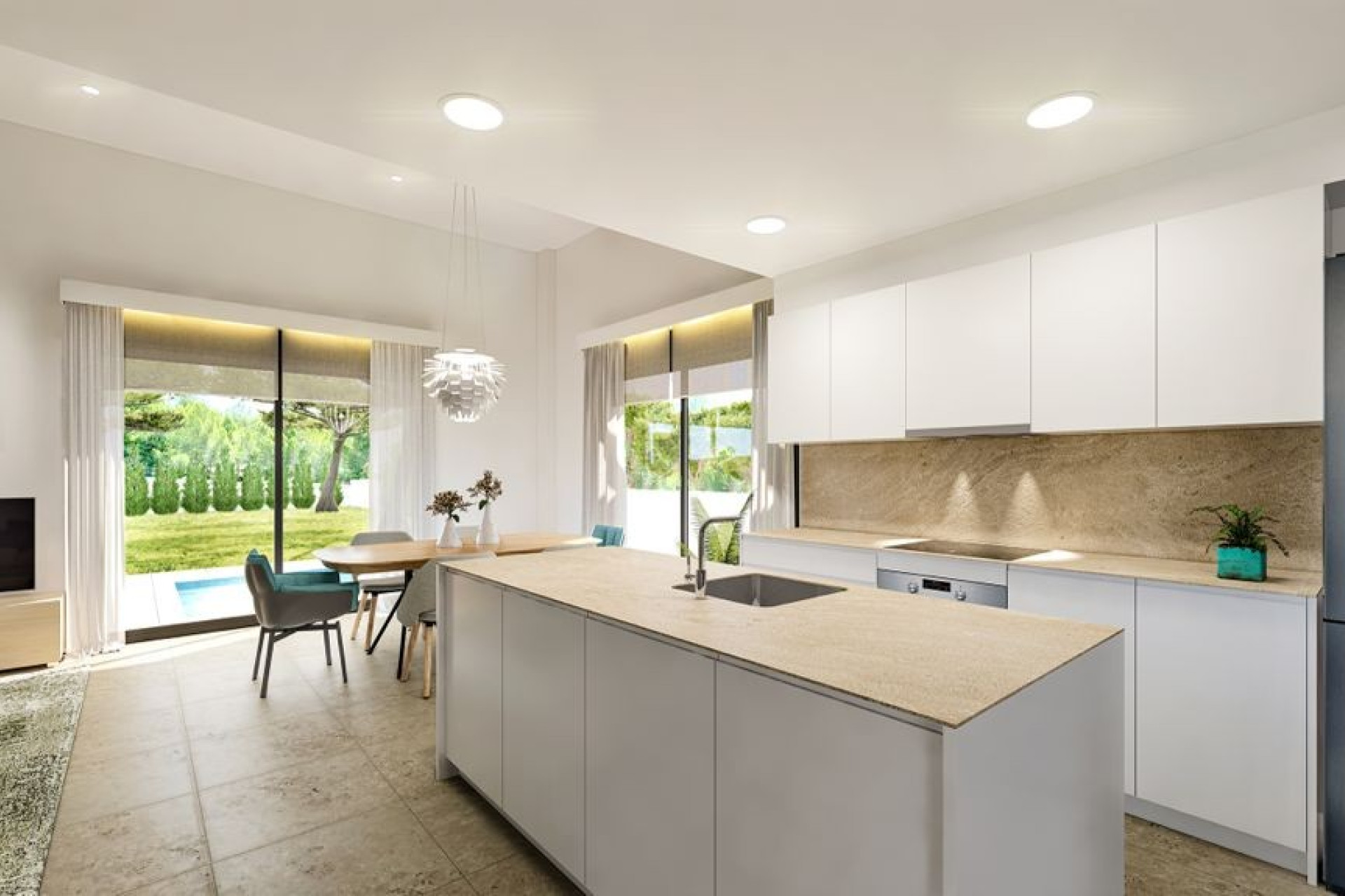 Obra nueva - 3. Casa pareada - Finestrat - Costa Blanca Norte 