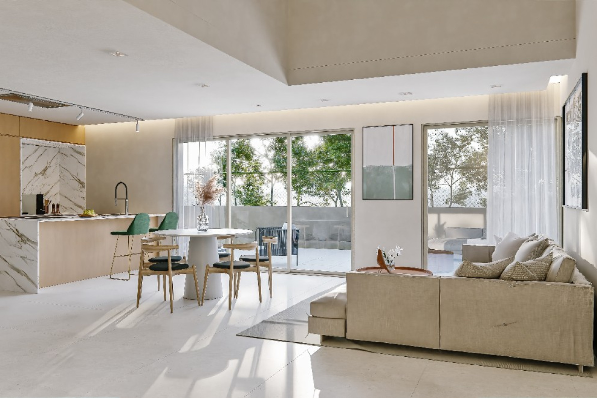 Obra nueva - 3. Casa pareada - Finestrat - Costa Blanca Norte 