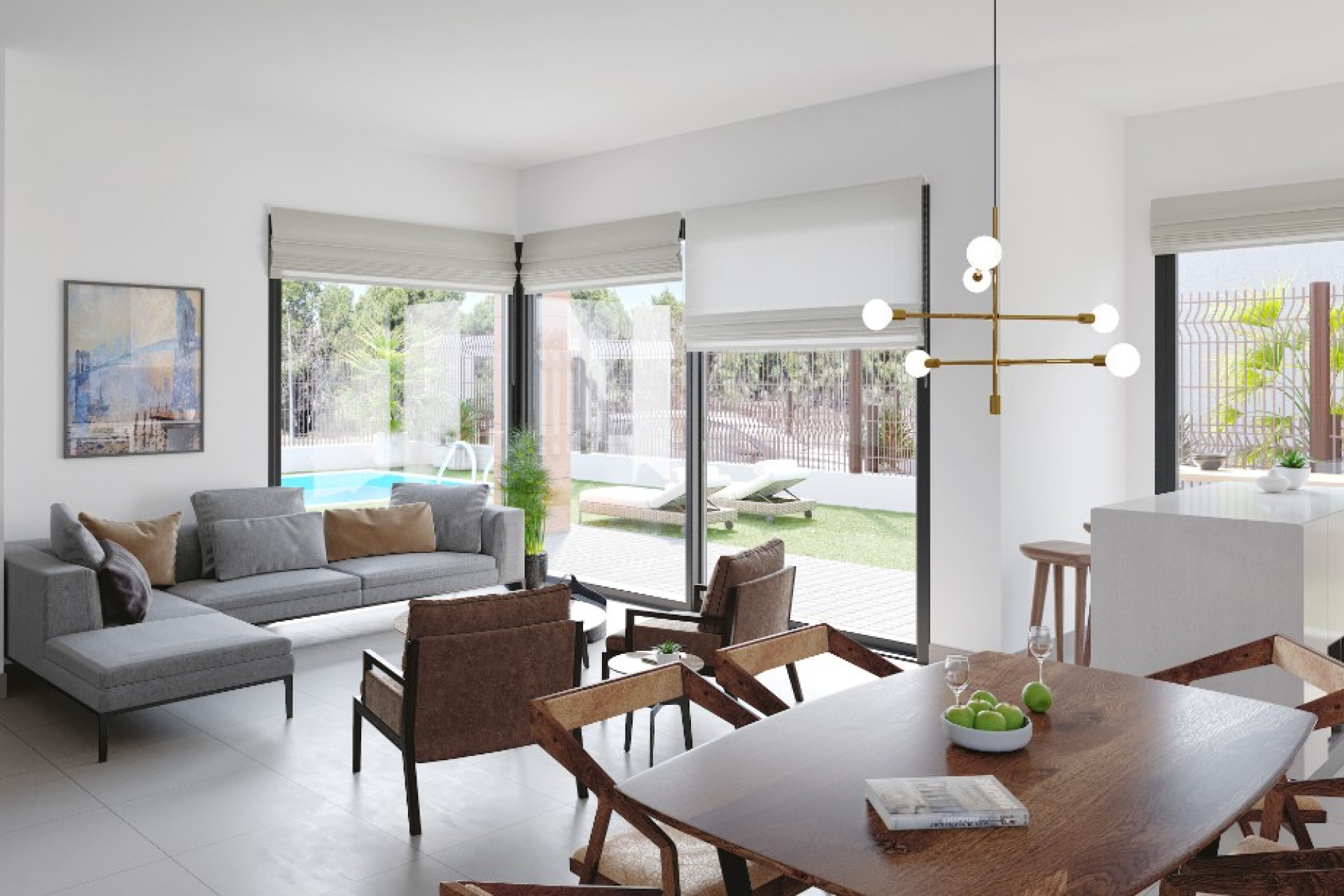 Obra nueva - 3. Casa pareada - Finestrat - Costa Blanca Norte 