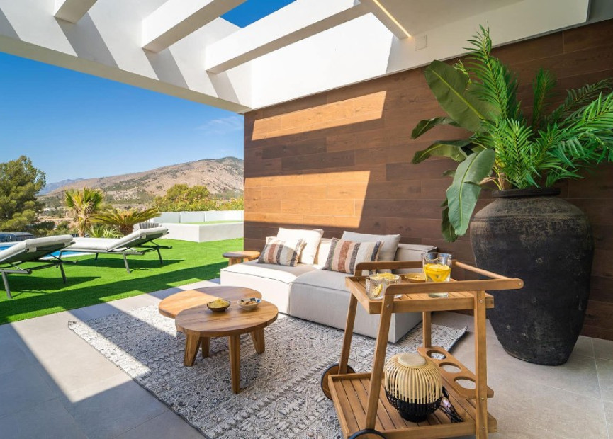 Obra nueva - 3. Casa pareada - Finestrat - Costa Blanca Norte 