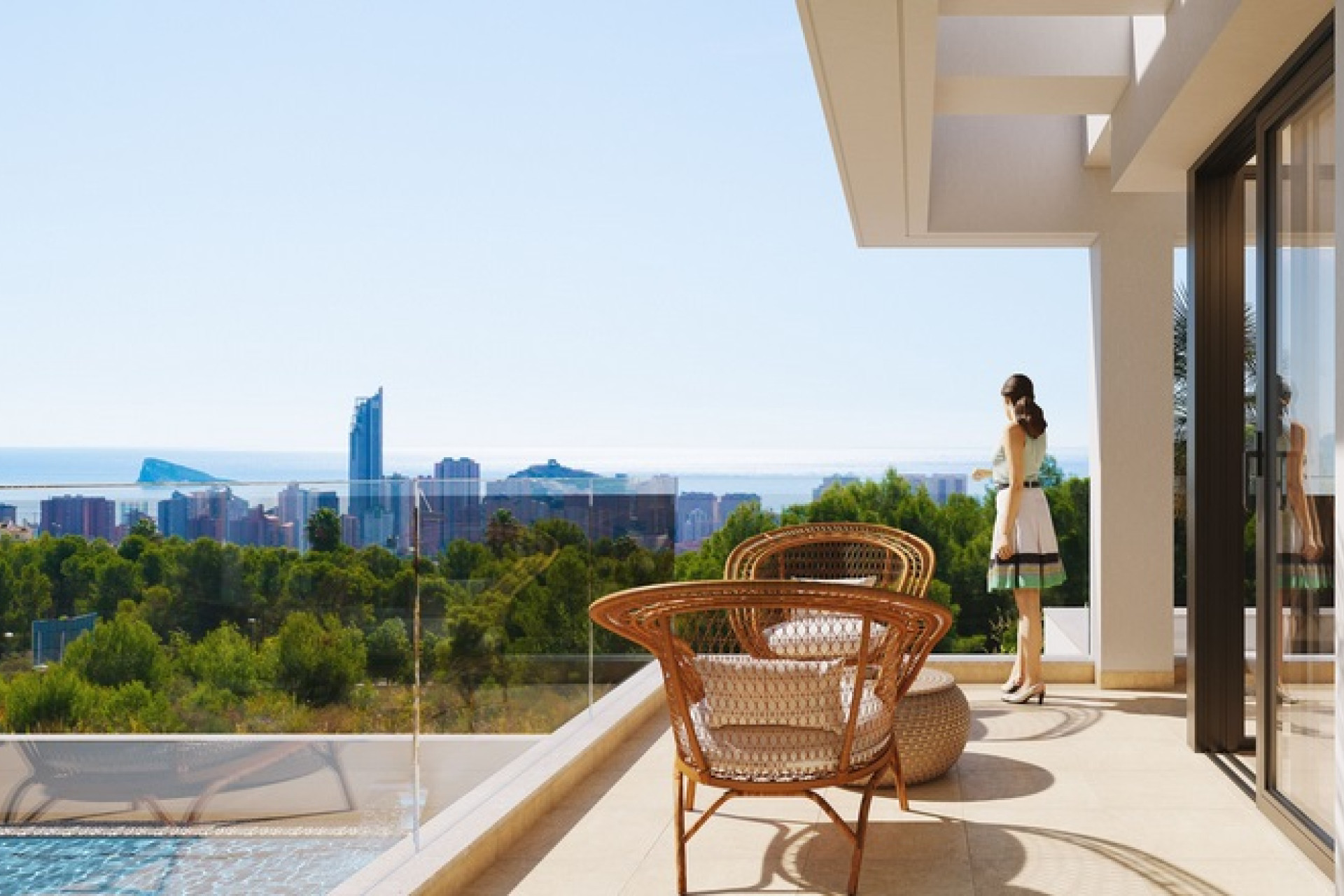 Obra nueva - 3. Casa pareada - Finestrat - Costa Blanca Norte 