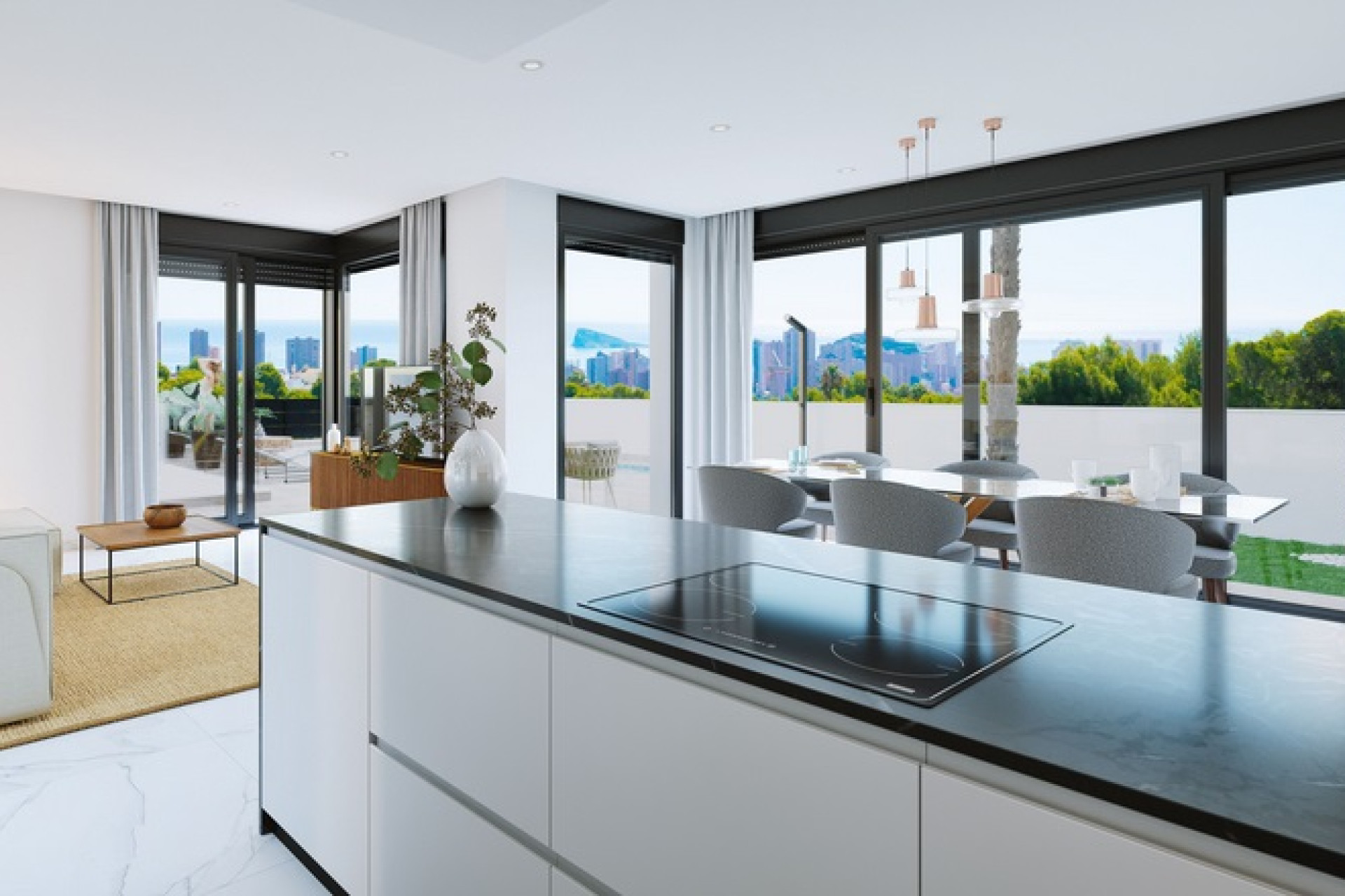 Obra nueva - 3. Casa pareada - Finestrat - Costa Blanca Norte 