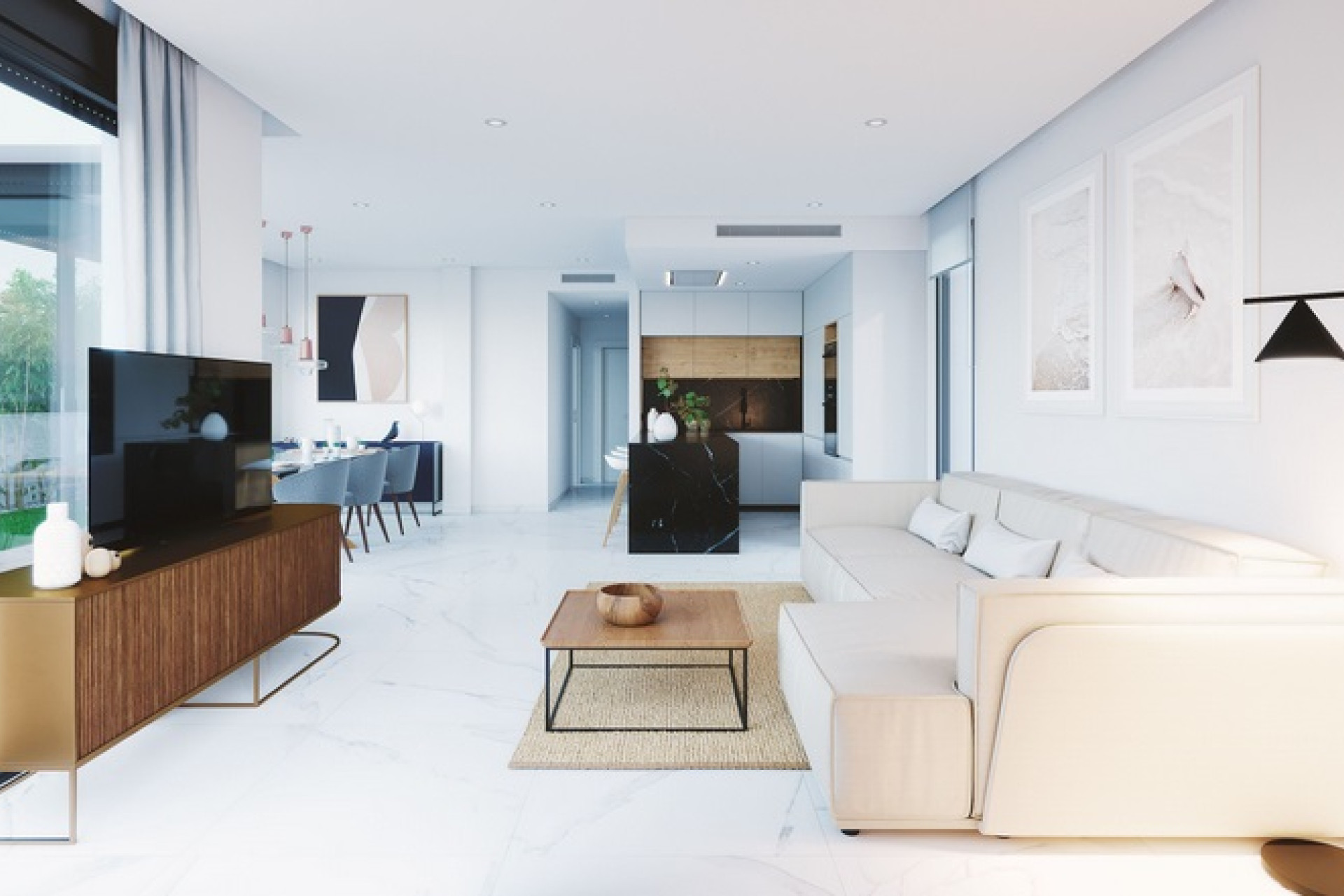 Obra nueva - 3. Casa pareada - Finestrat - Costa Blanca Norte 