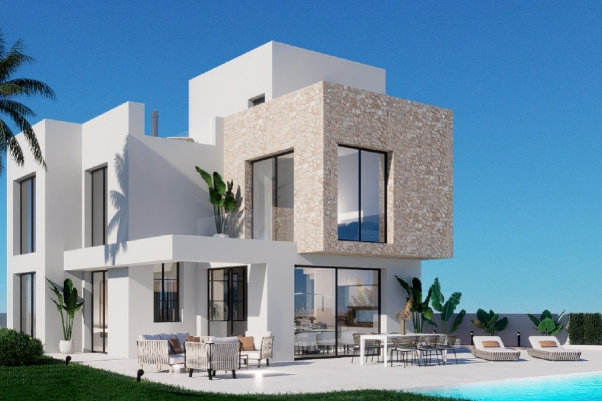 Obra nueva - 3. Casa pareada - Finestrat - Costa Blanca Norte 