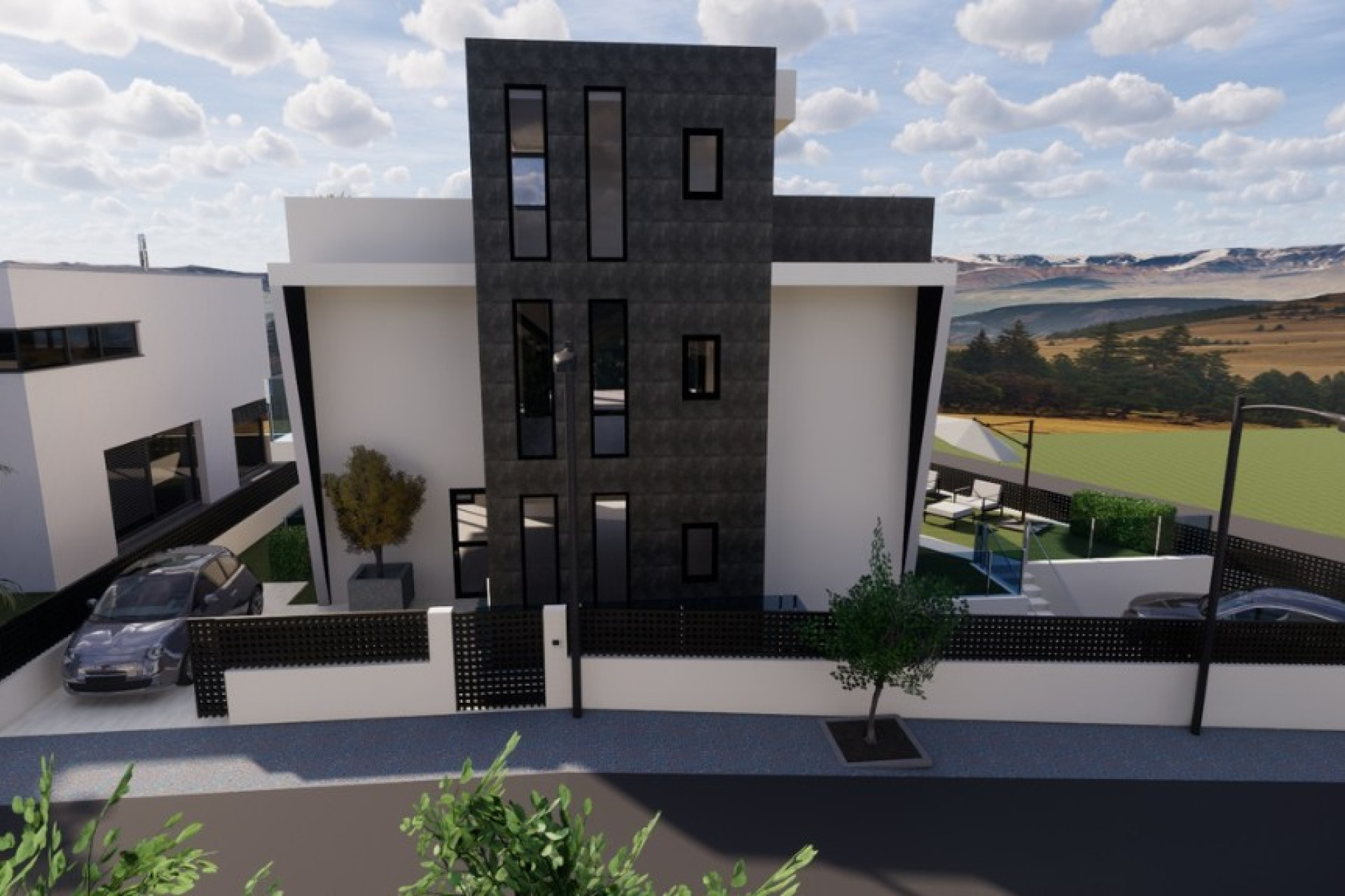 Obra nueva - 3. Casa pareada - Finestrat - Costa Blanca Norte 