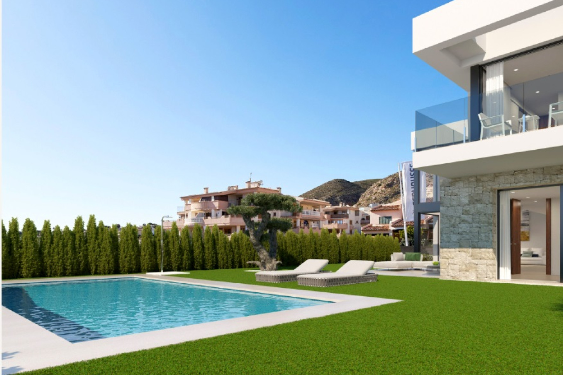 Obra nueva - 3. Casa pareada - Finestrat - Costa Blanca Norte 