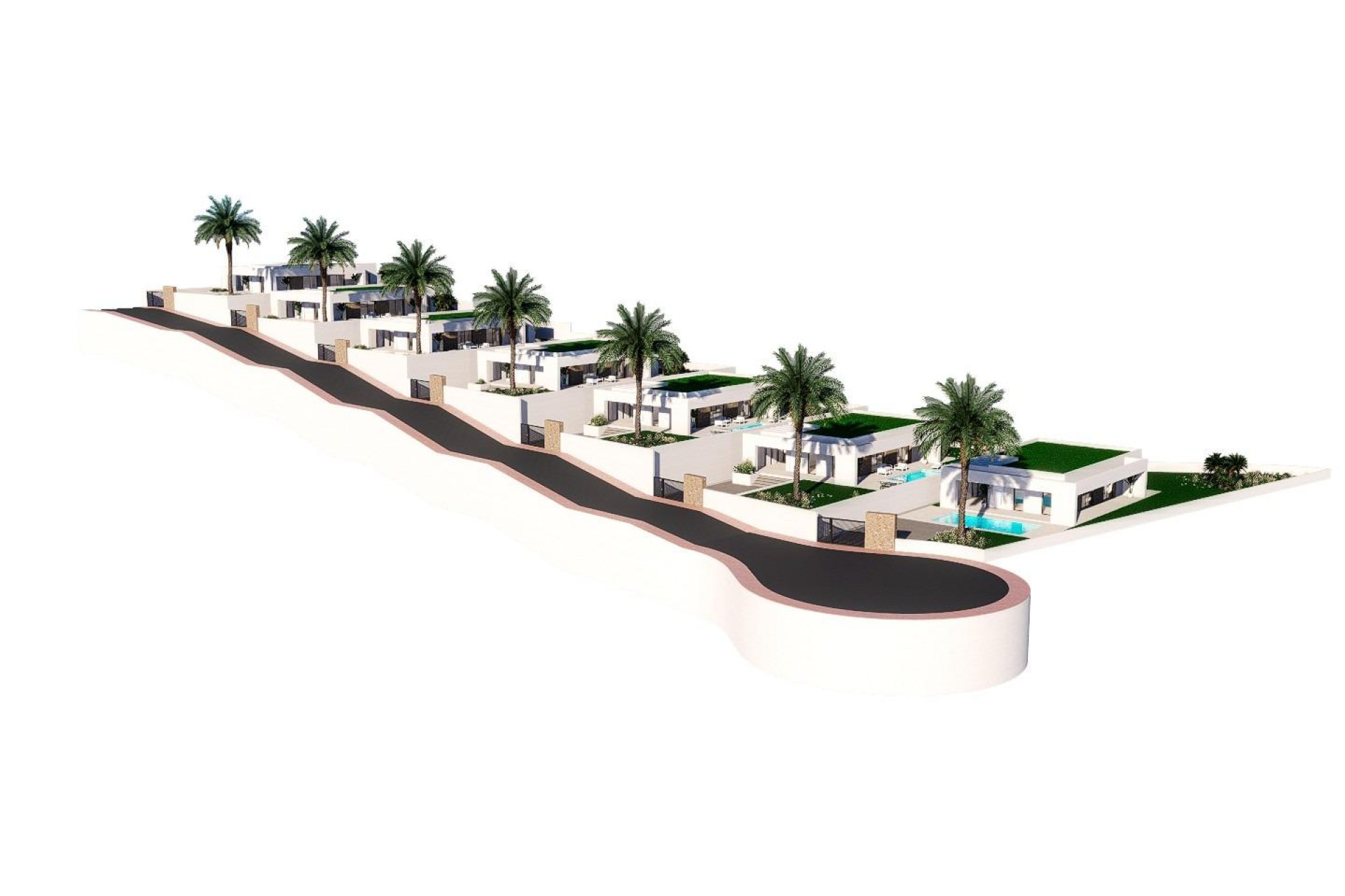 Obra nueva - 3. Casa pareada - Finestrat - Costa Blanca Norte 