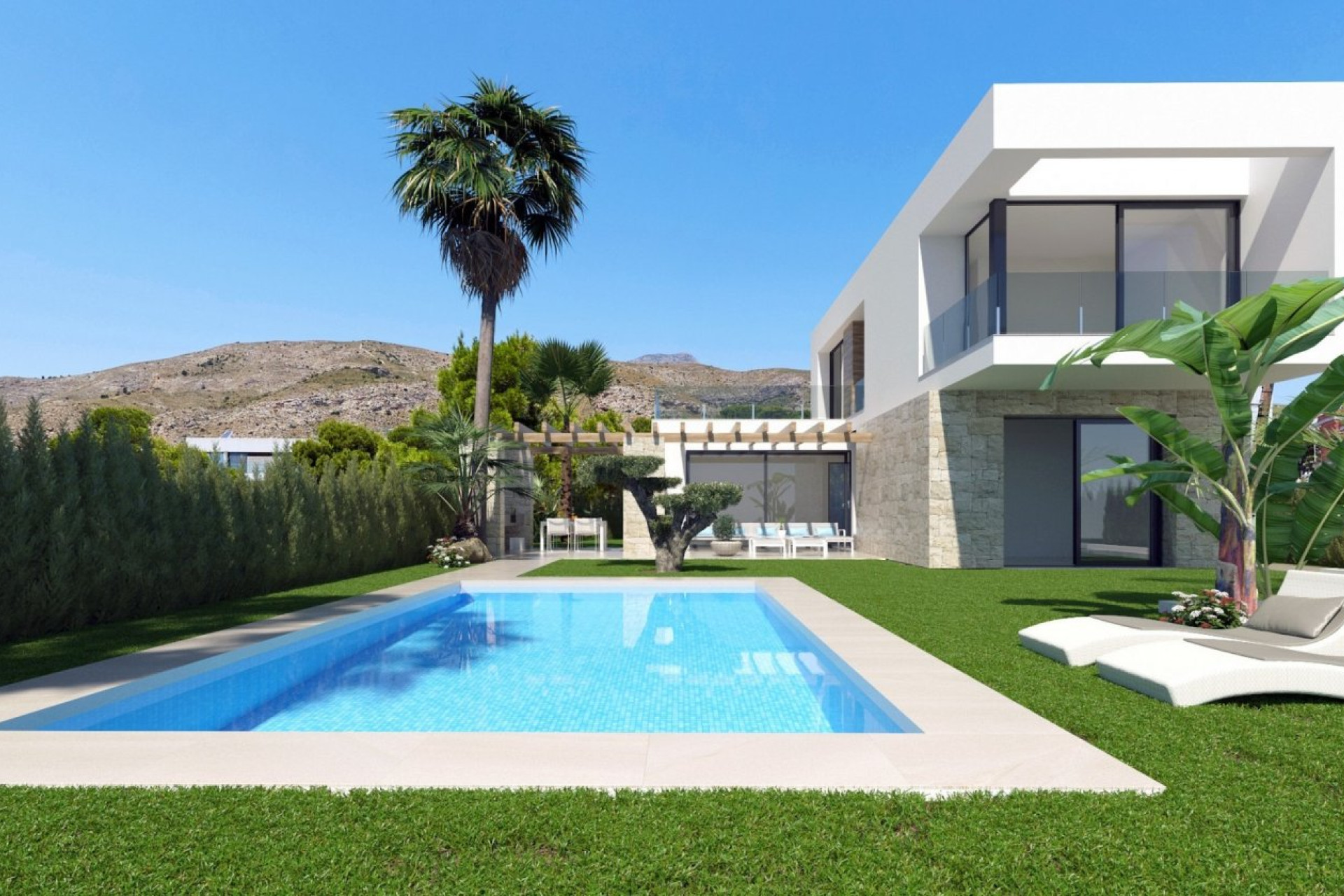 Obra nueva - 3. Casa pareada - Finestrat - Costa Blanca Norte 