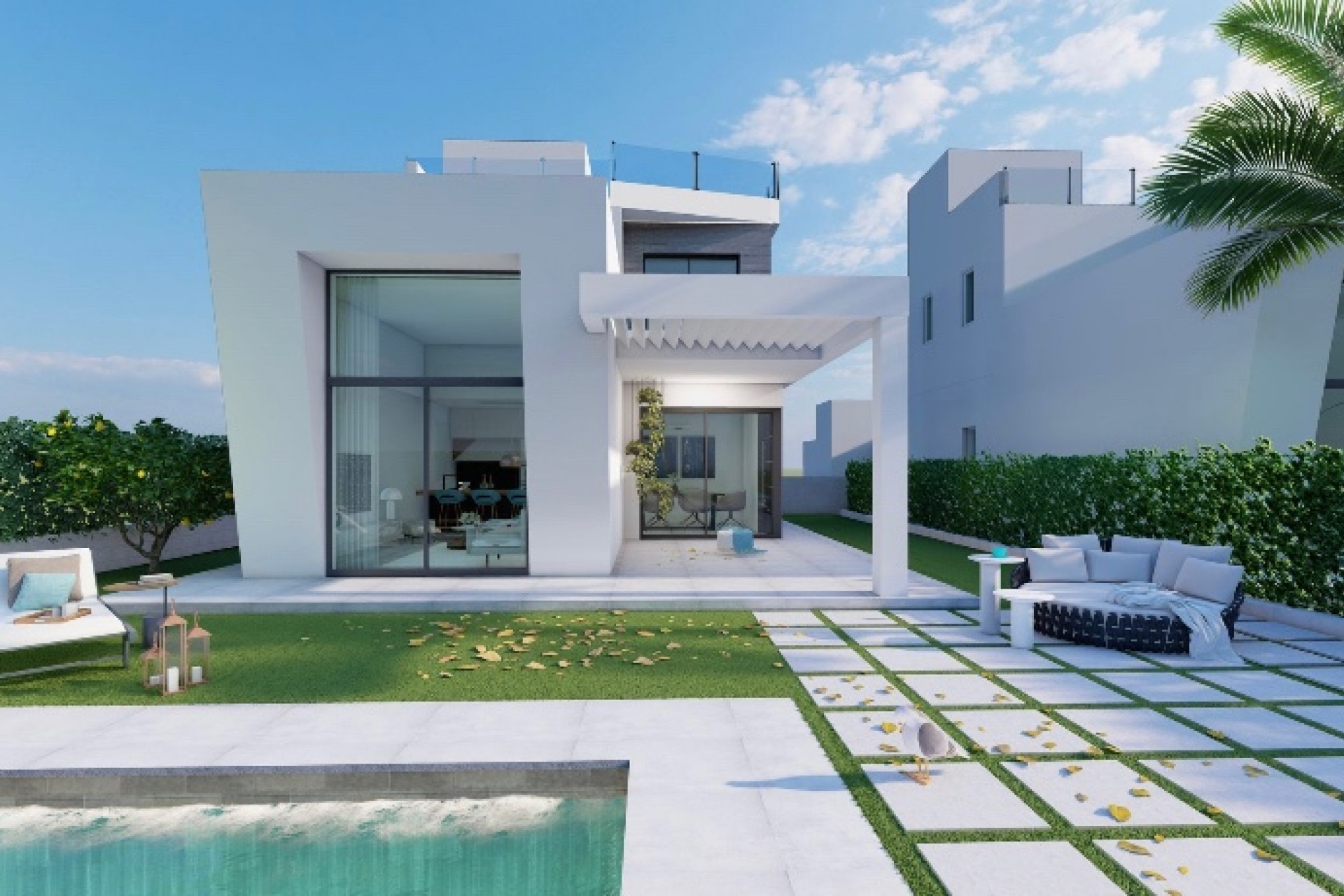 Obra nueva - 3. Casa pareada - Finestrat - Costa Blanca Norte 