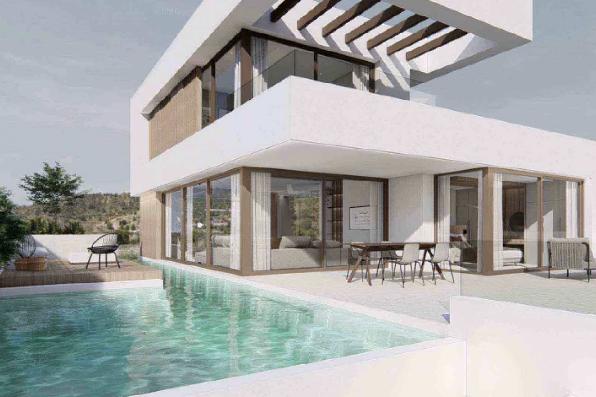 Obra nueva - 3. Casa pareada - Finestrat - Costa Blanca Norte 