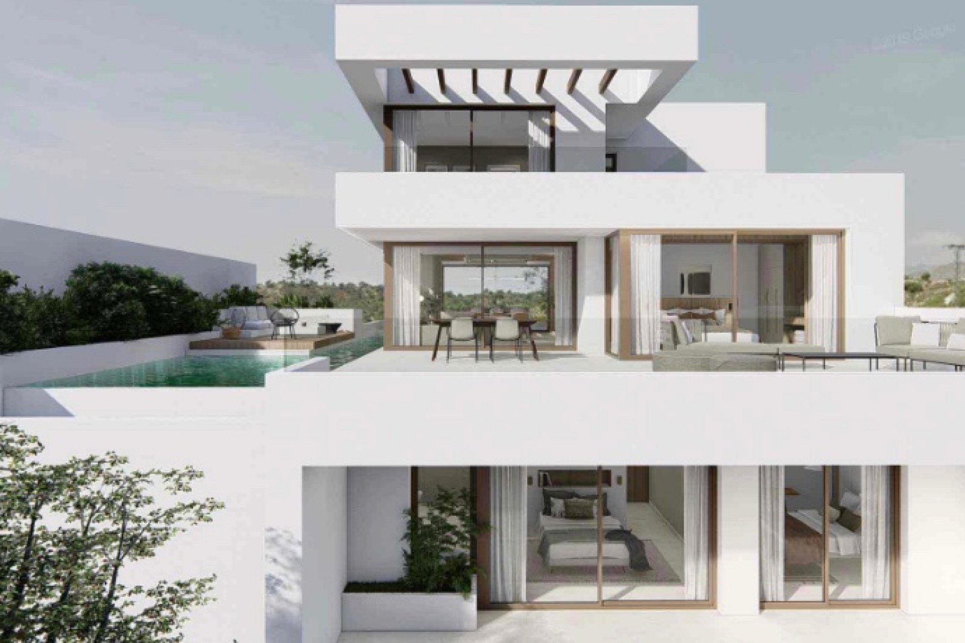 Obra nueva - 3. Casa pareada - Finestrat - Costa Blanca Norte 