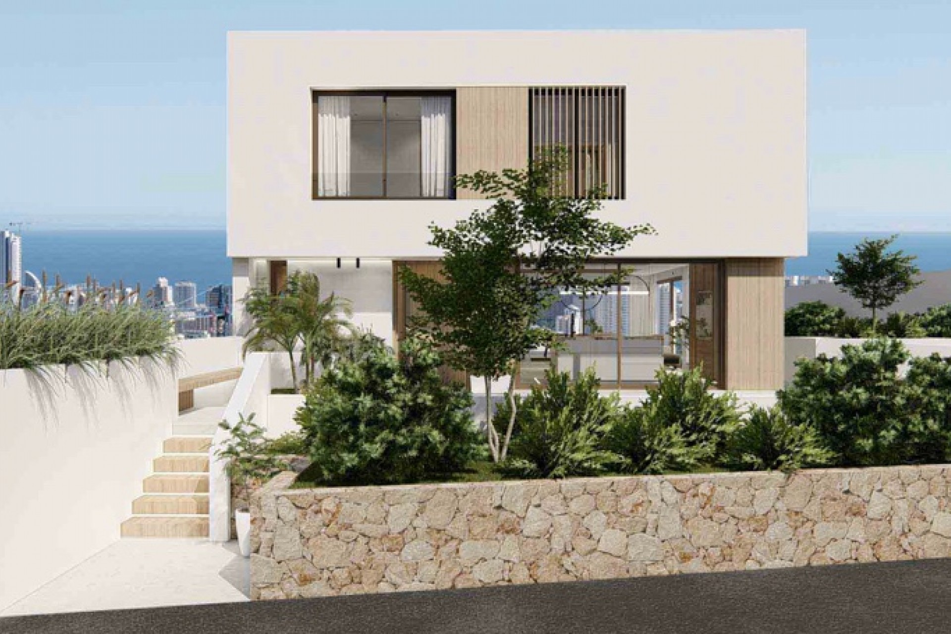 Obra nueva - 3. Casa pareada - Finestrat - Costa Blanca Norte 