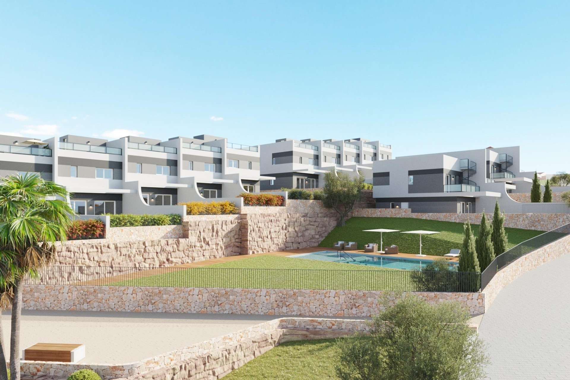 Obra nueva - 3. Casa pareada - Finestrat - Costa Blanca Norte 