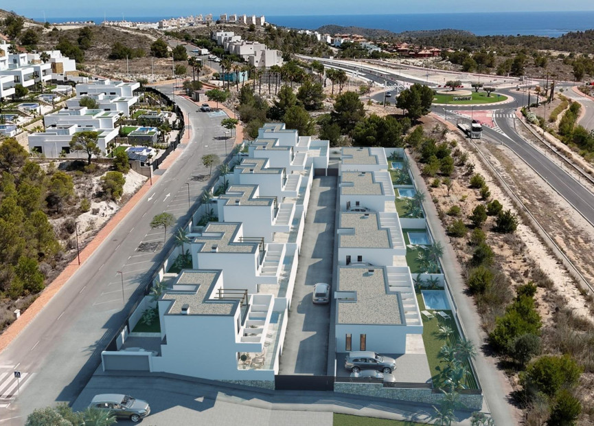 Obra nueva - 3. Casa pareada - Finestrat - Costa Blanca Norte 