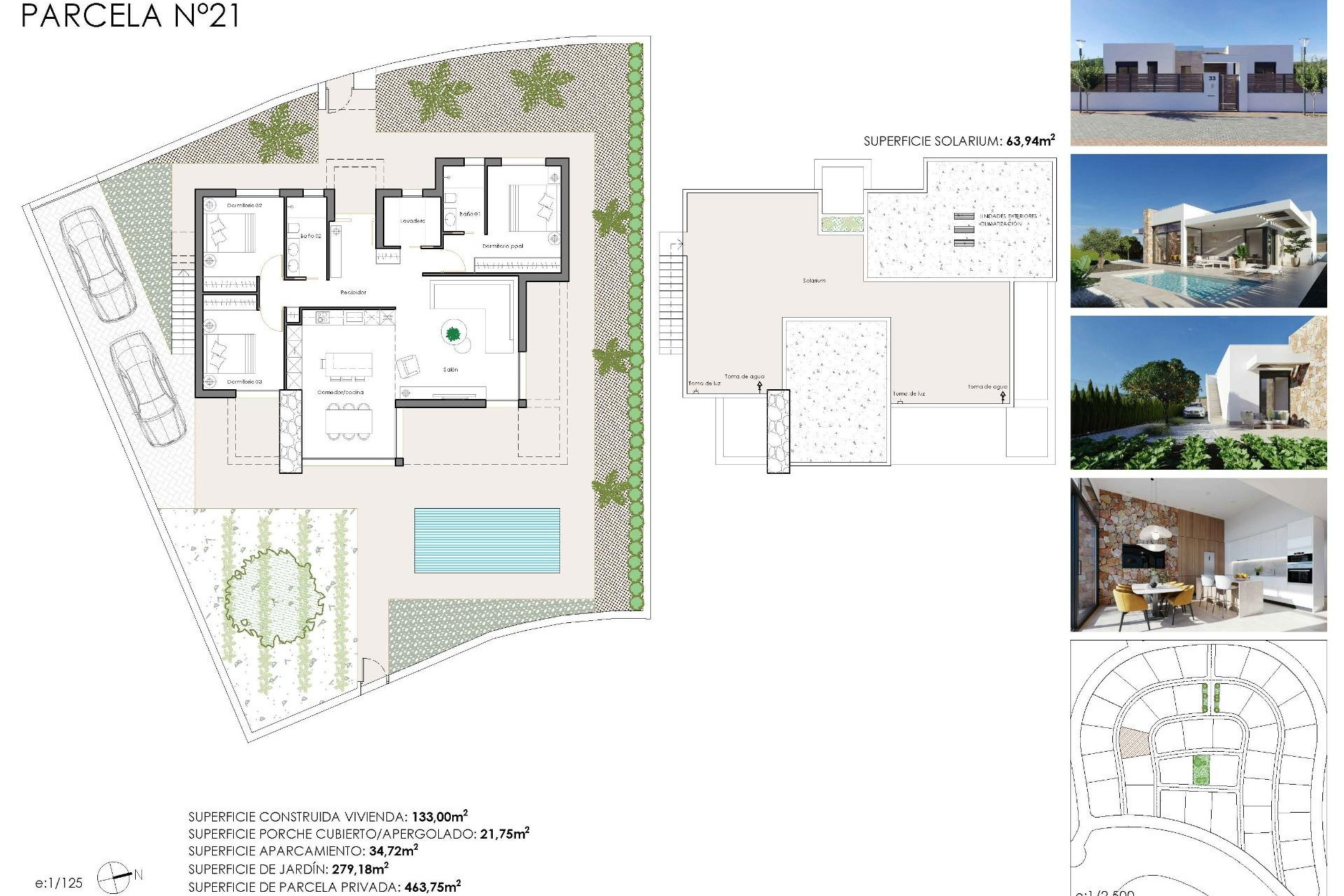 Obra nueva - 3. Casa pareada - Fuente Alamo de Murcia - Costa Calida